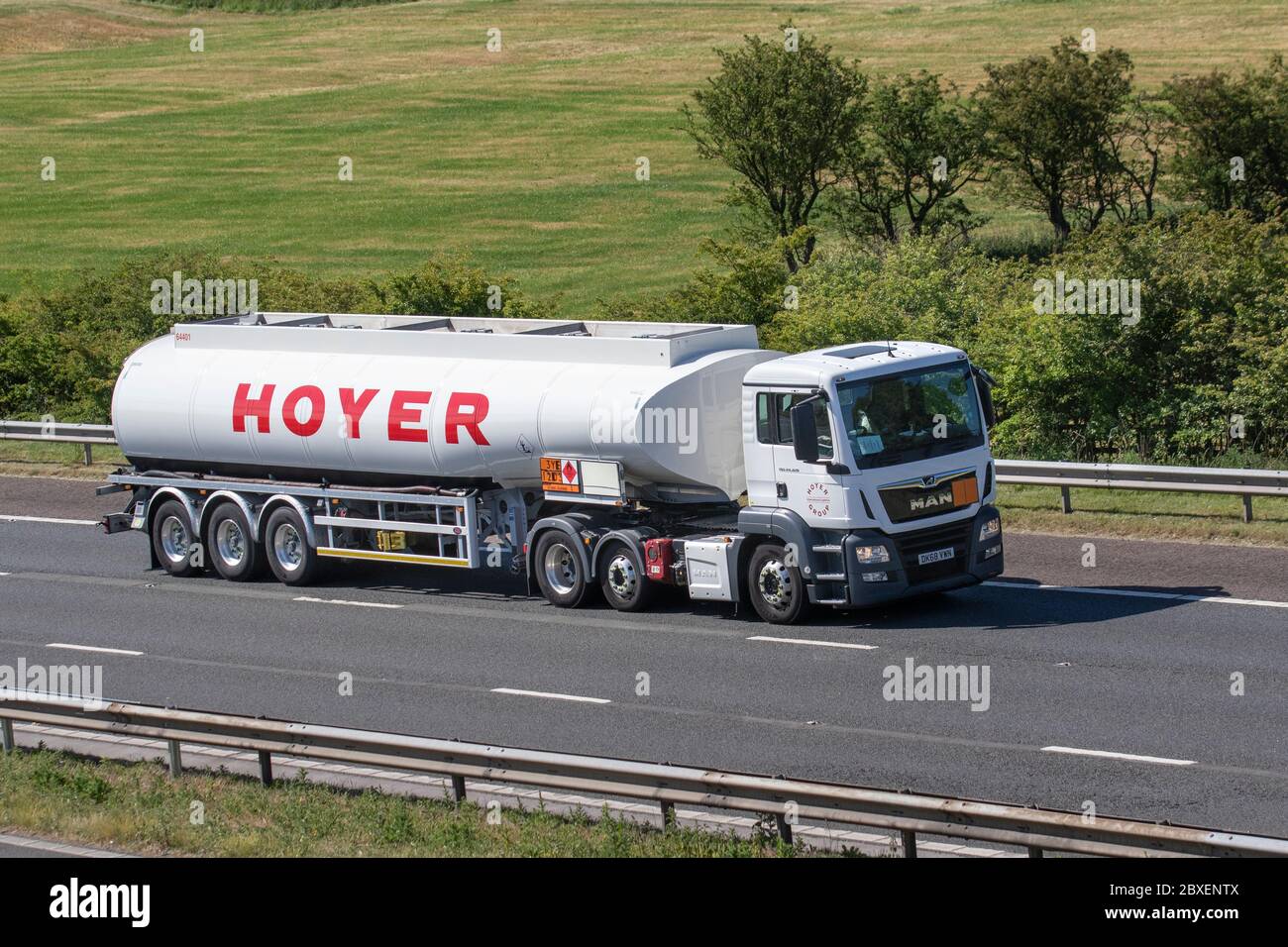 Hoyer Treibstofftransport Lieferwagen, HOYER UK Petrolog