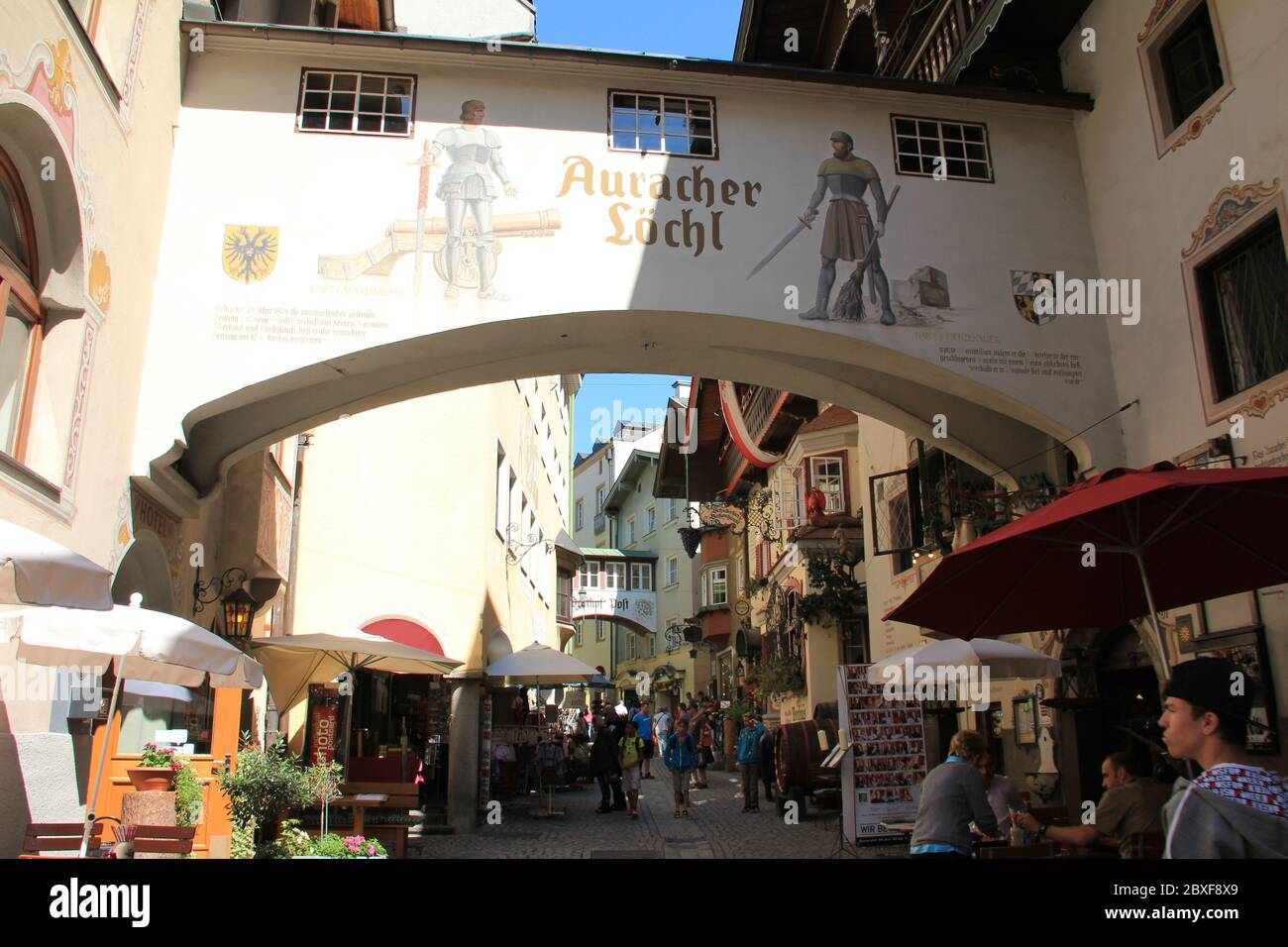 Kufstein in Österreich Stockfoto