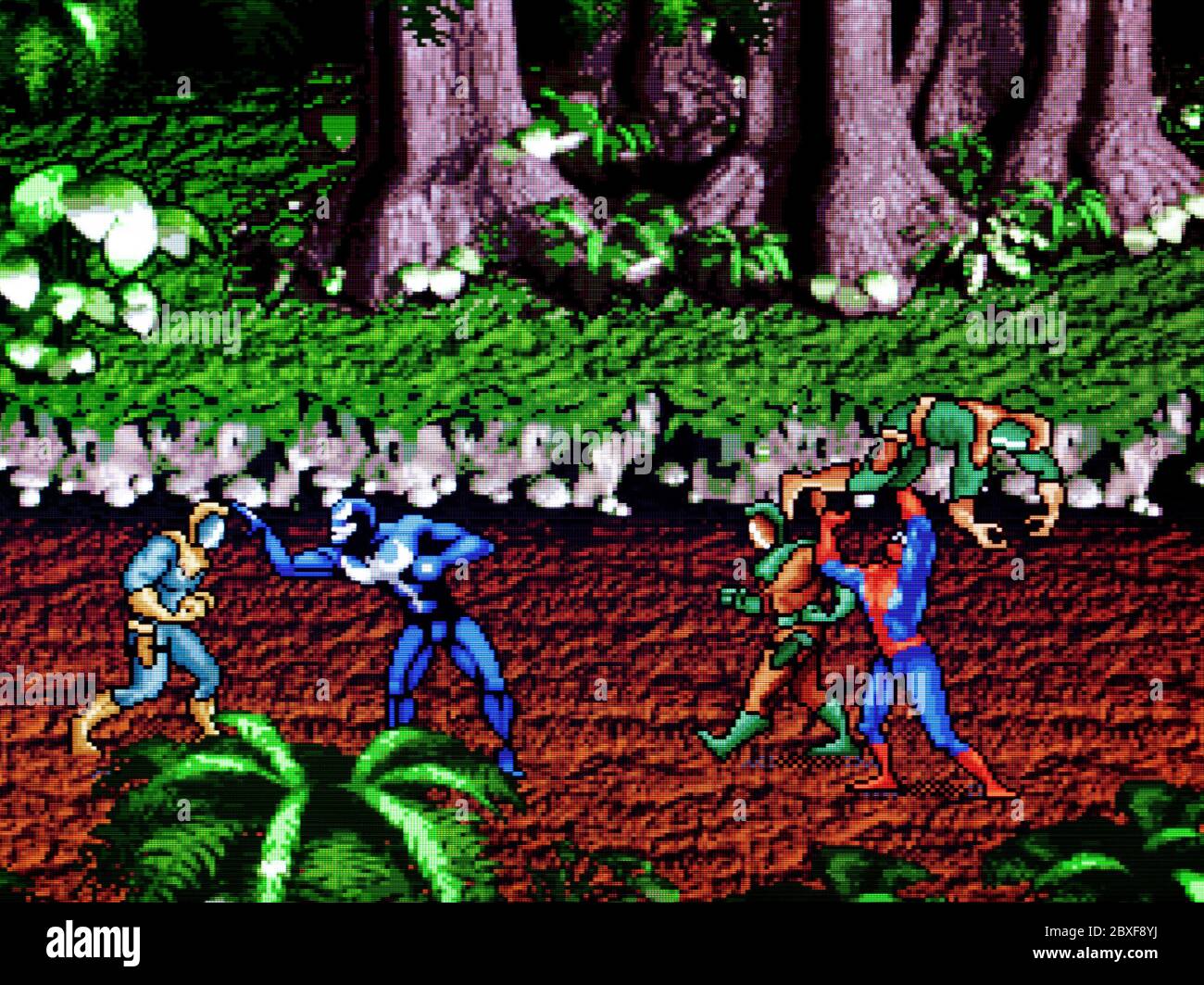 Venom Spider-man Seperation Anxiety - SNES Super Nintendo - nur für redaktionelle Verwendung Stockfoto