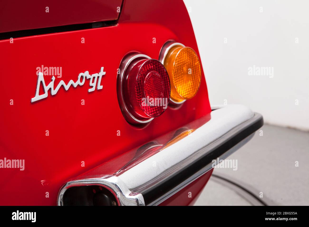 Ferrari Dino 246 GTS Boot-Abzeichen Stockfoto