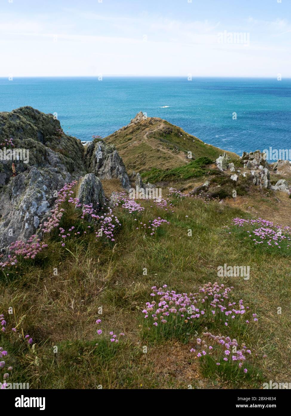 Morte Point, North Devon, Großbritannien Stockfoto