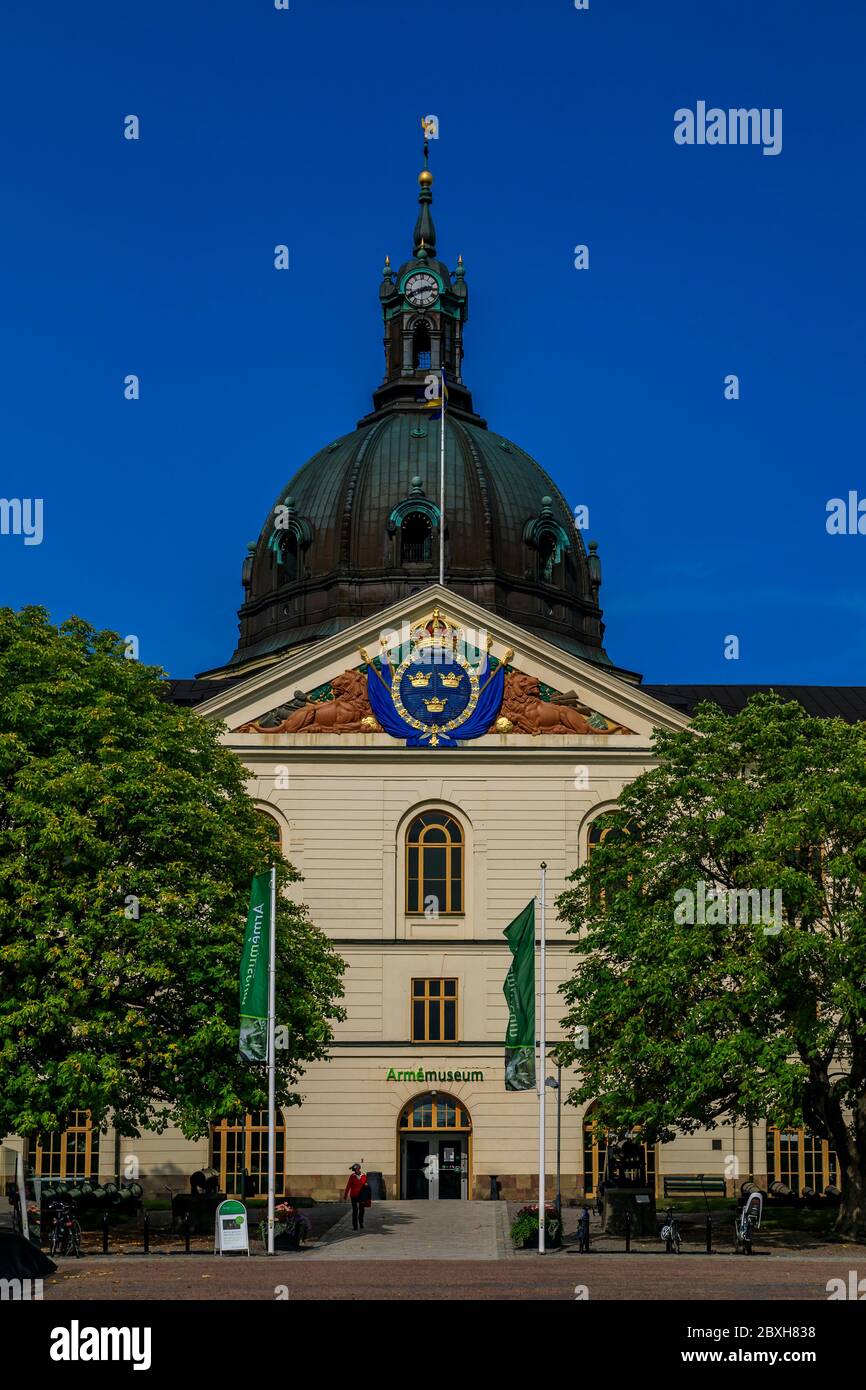 Stockholm, Schweden 19. August 2017 Fassade und des