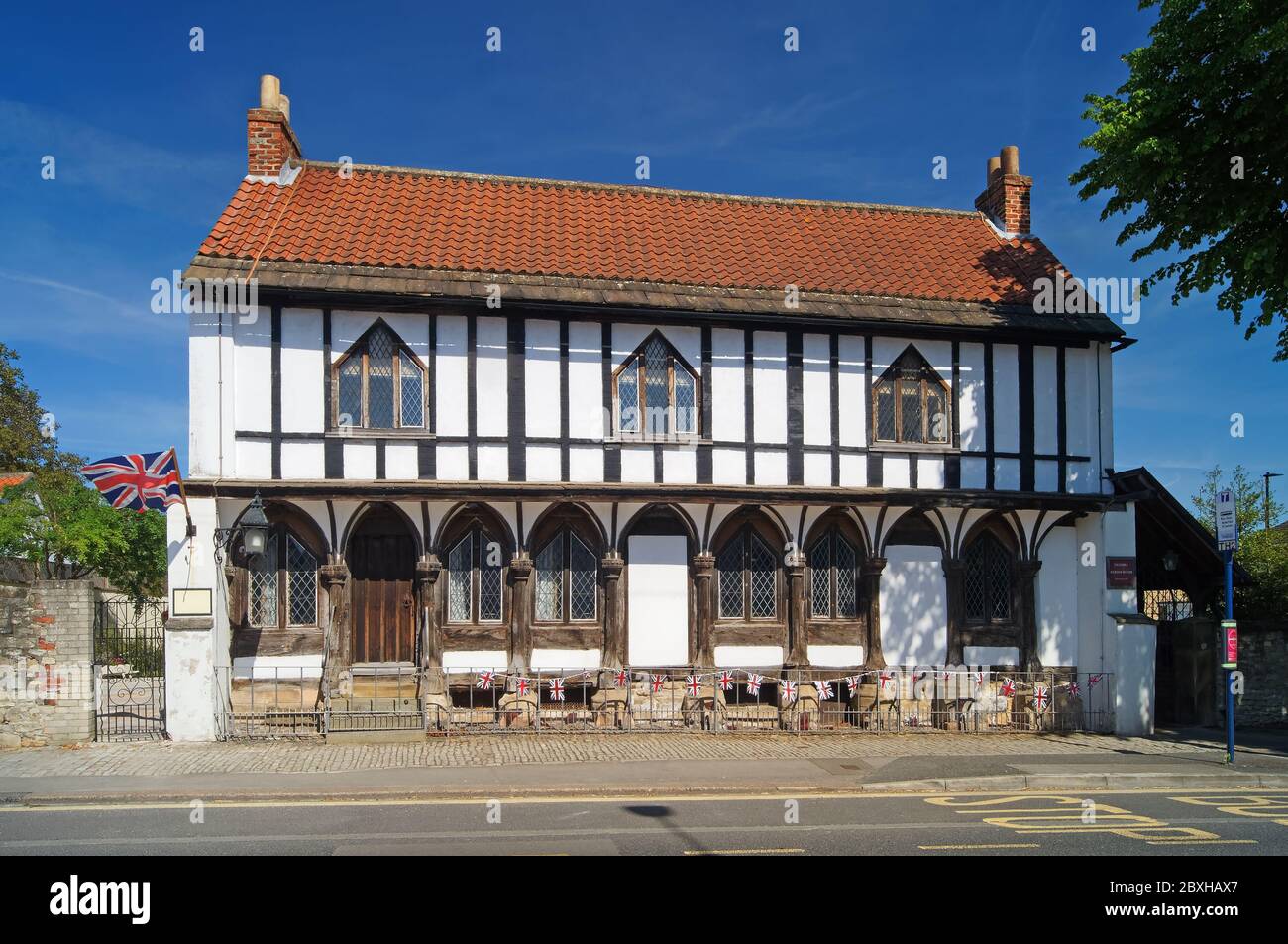 Großbritannien, South Yorkshire, Doncaster, Tickhill, St. Leonard's Hospital Stockfoto