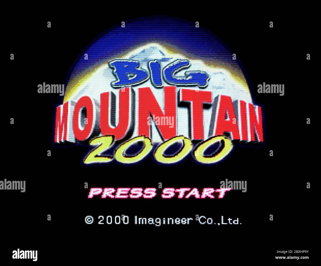 Big Mountain 2000 - Nintendo 64 Videospiel - nur für redaktionelle Verwendung Stockfoto
