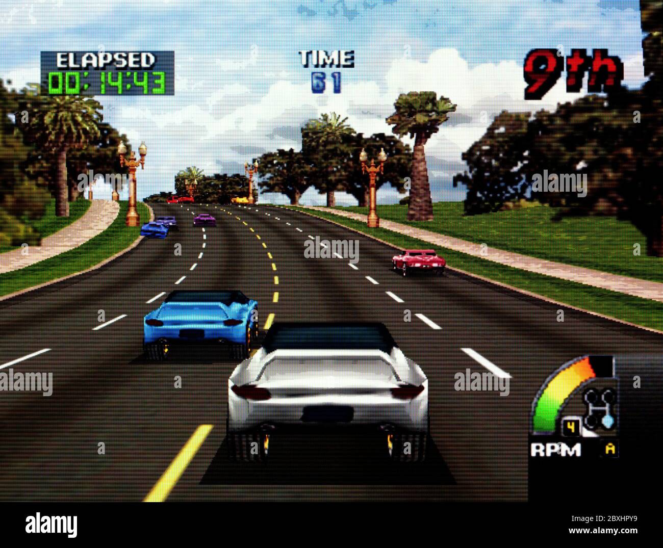 Cruisin' USA - Nintendo 64 Videospiel - nur für redaktionelle Verwendung Stockfoto