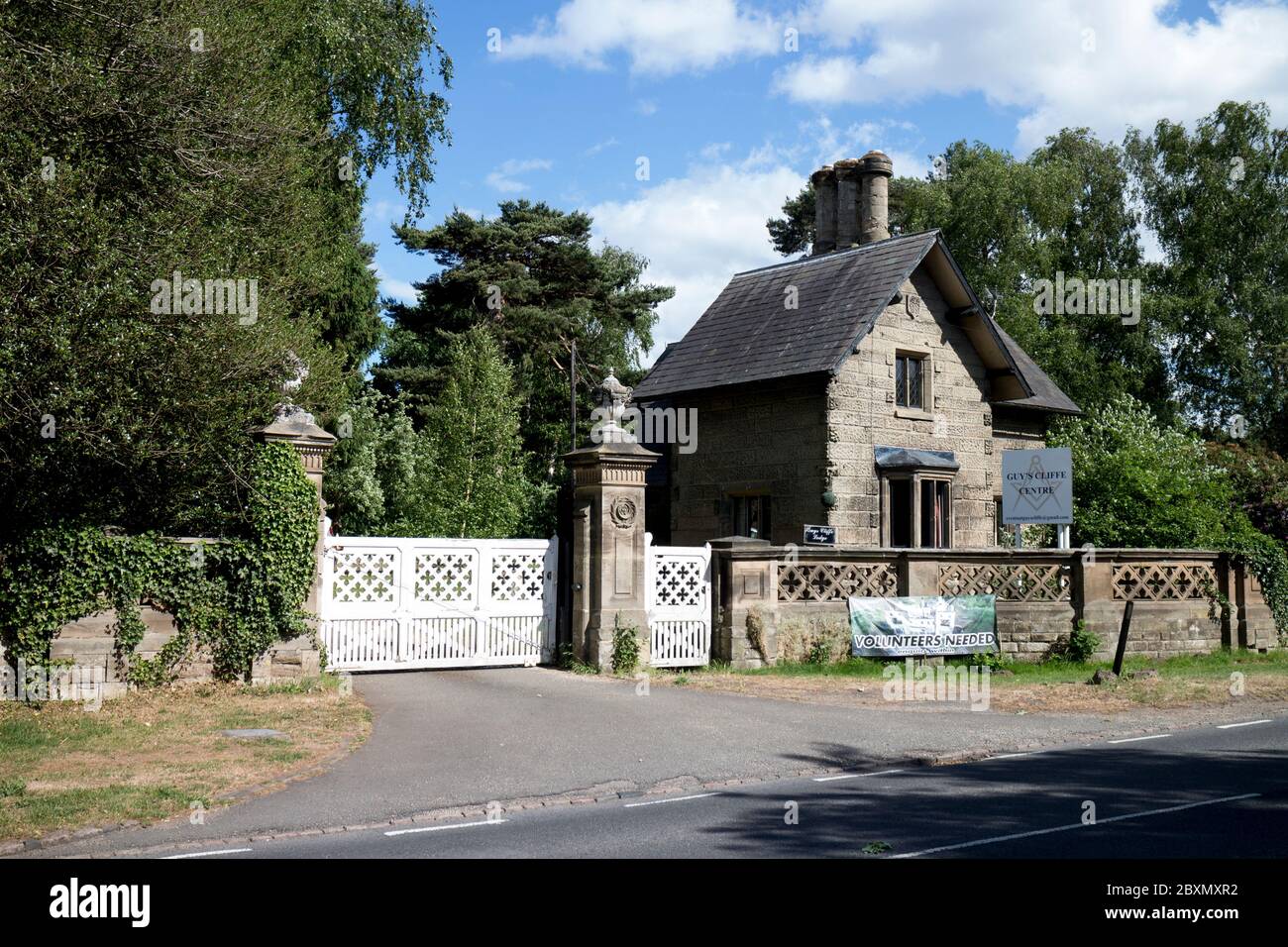 Guys Cliffe Lodge, Warwick, Warwickshire, England, Großbritannien Stockfoto