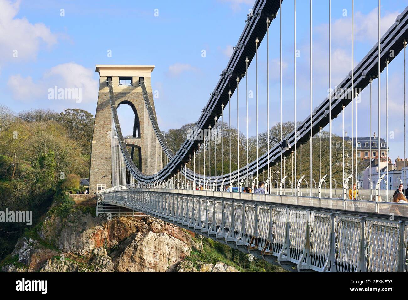 Bristol-Hängebrücke Stockfoto