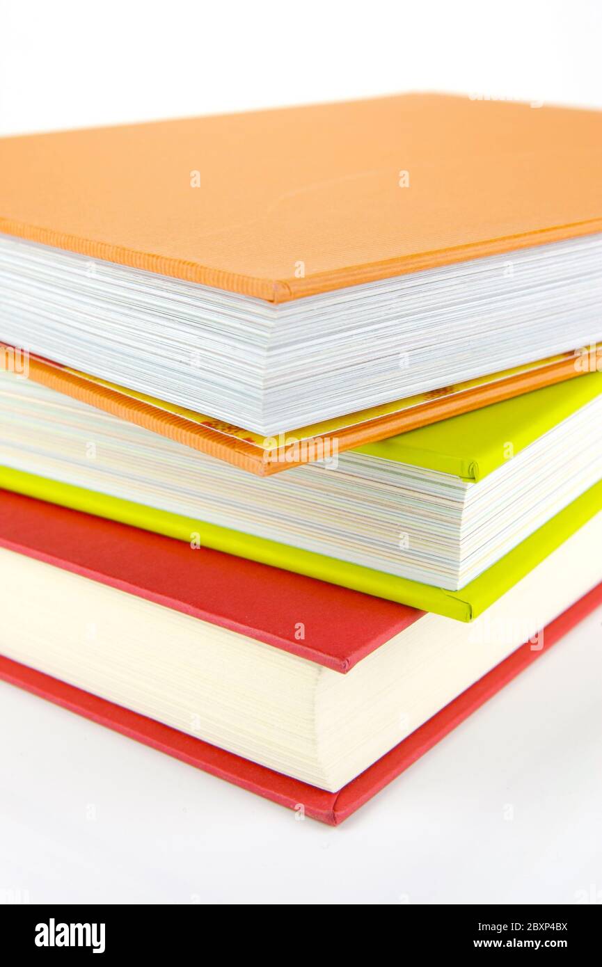Schulbücher Stockfoto