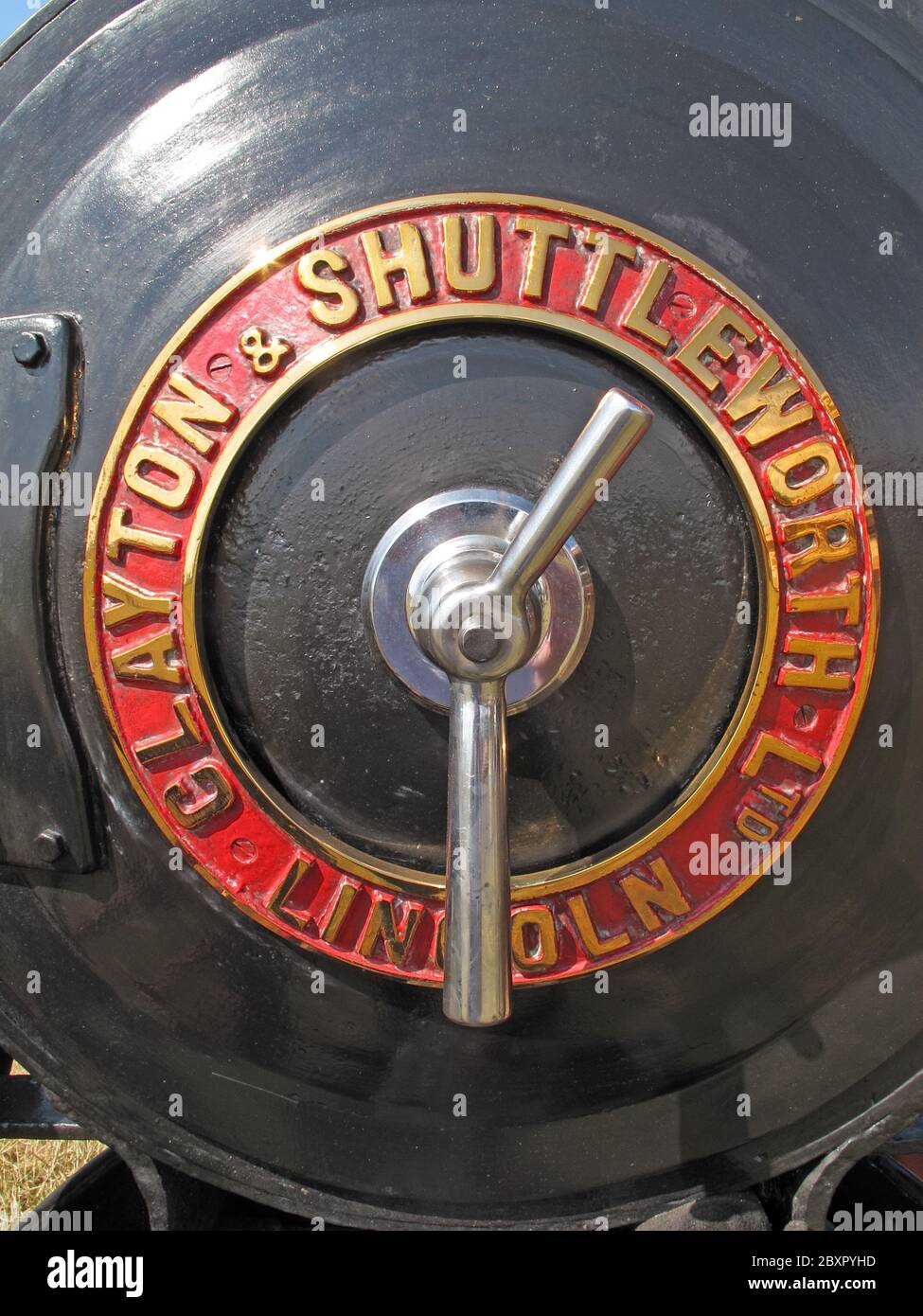 Clayton Shuttleworth Ltd, Logo, Namensschild, Lincoln, lincolnshire, England, Großbritannien Stockfoto