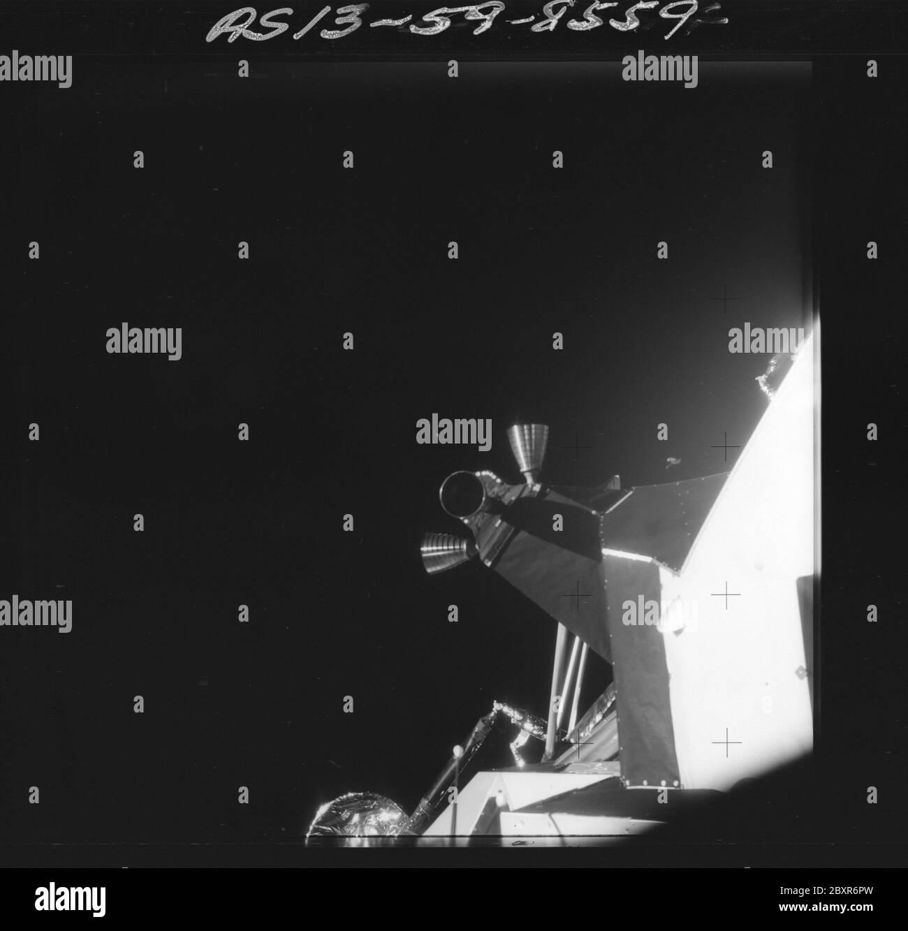 AS13-59-8559 - Apollo 13; 1967 – 1972; Stockfoto
