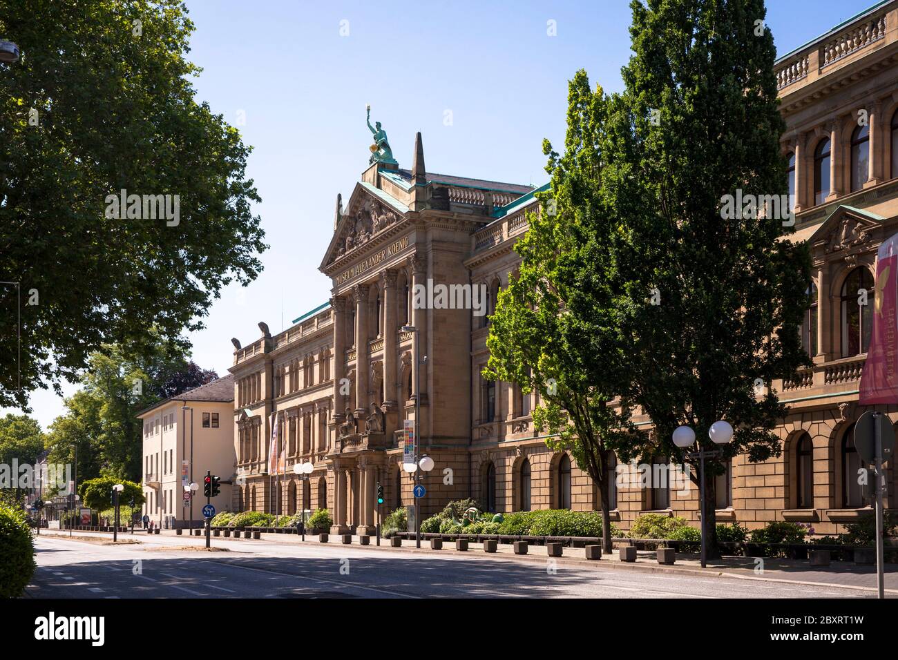 Das Naturkundemuseum Alexander Koenig in der Adenauer Allee, Nordrhein-Westfalen, Bonn. das Naturkundemuseum Alexander Koenig an der Ad Stockfoto