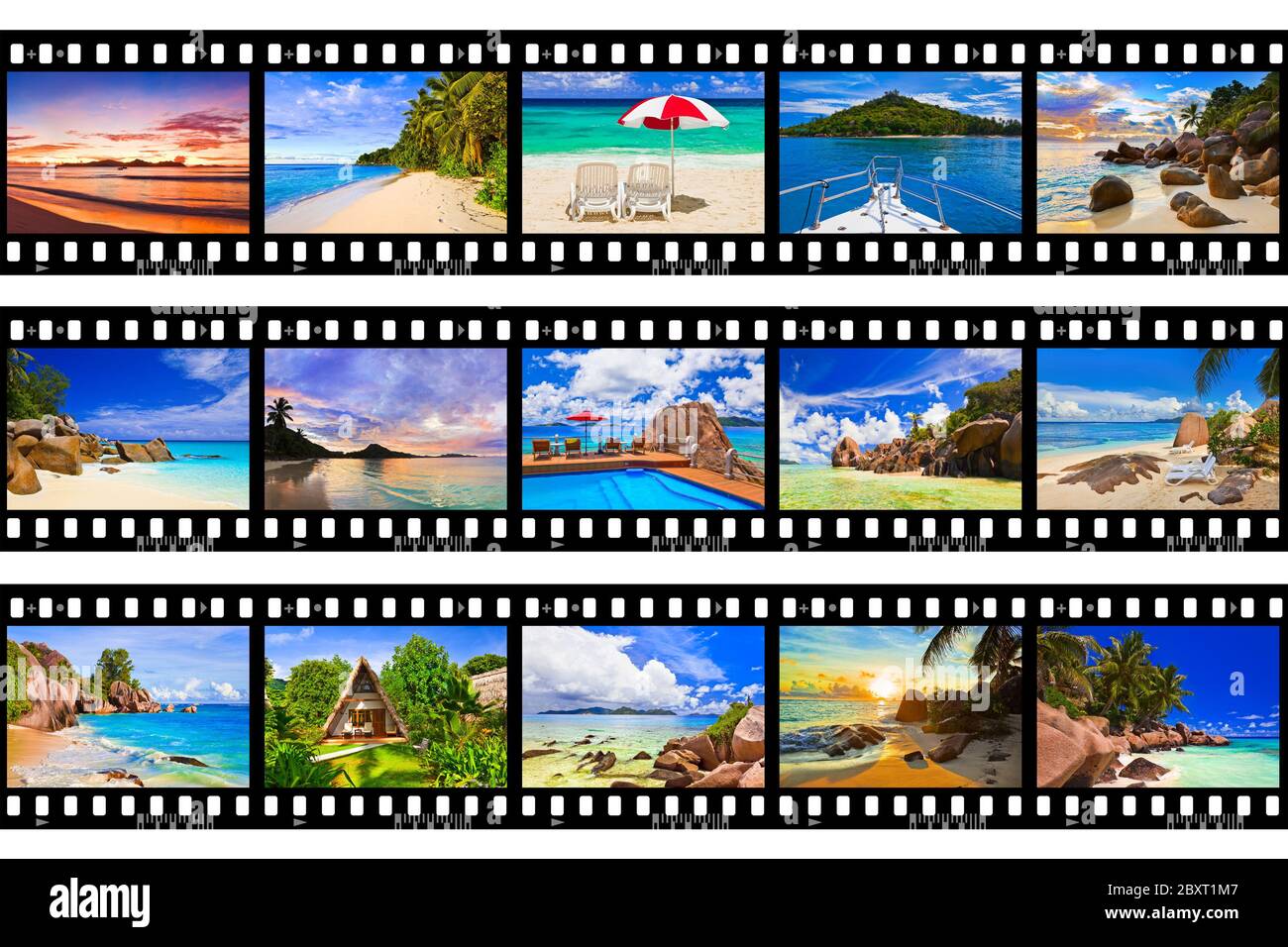 Rahmen des Films - Natur und Reise (meine Fotos) Stockfoto