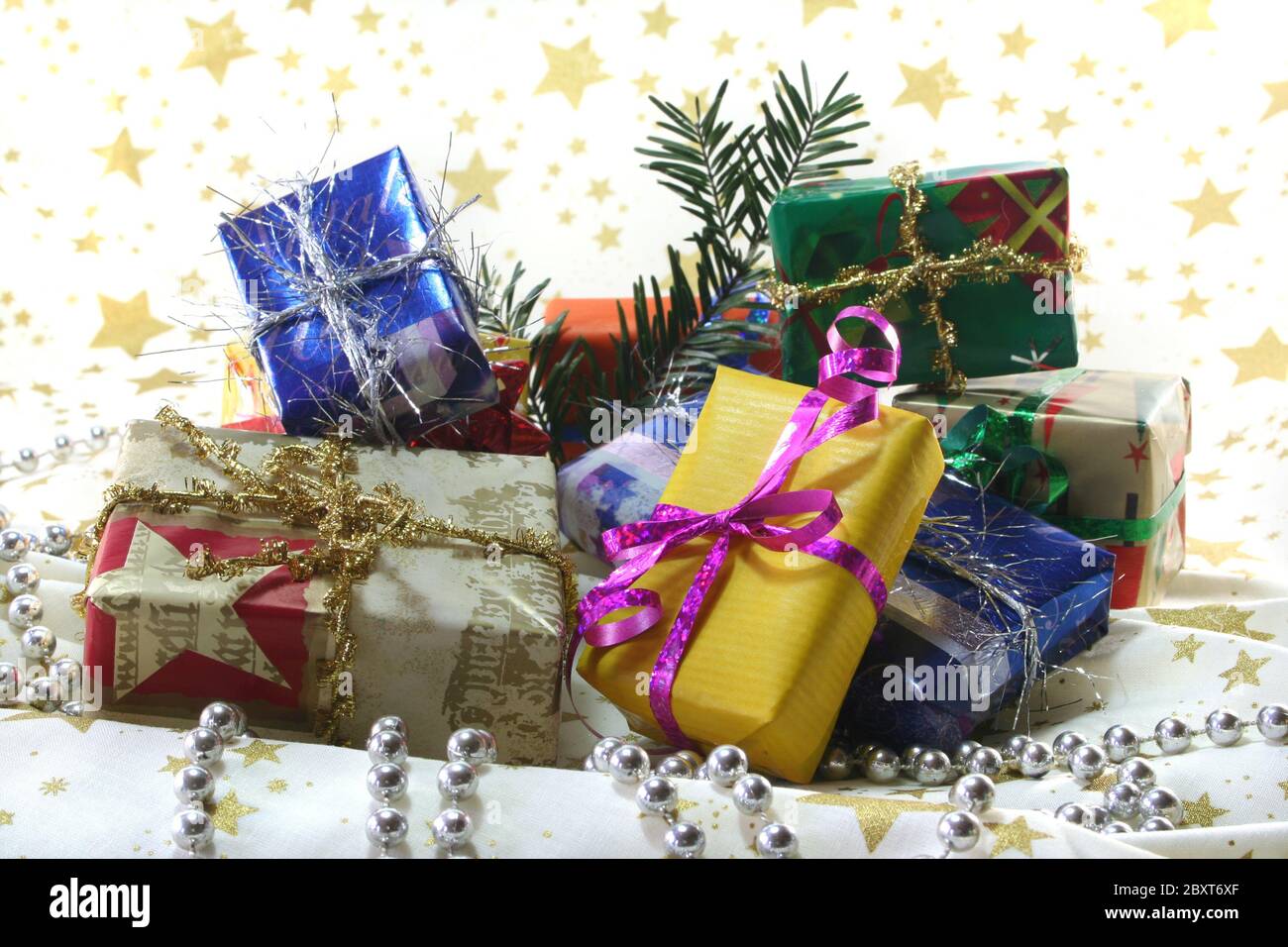 Weihnachtsgeschenke Stockfoto