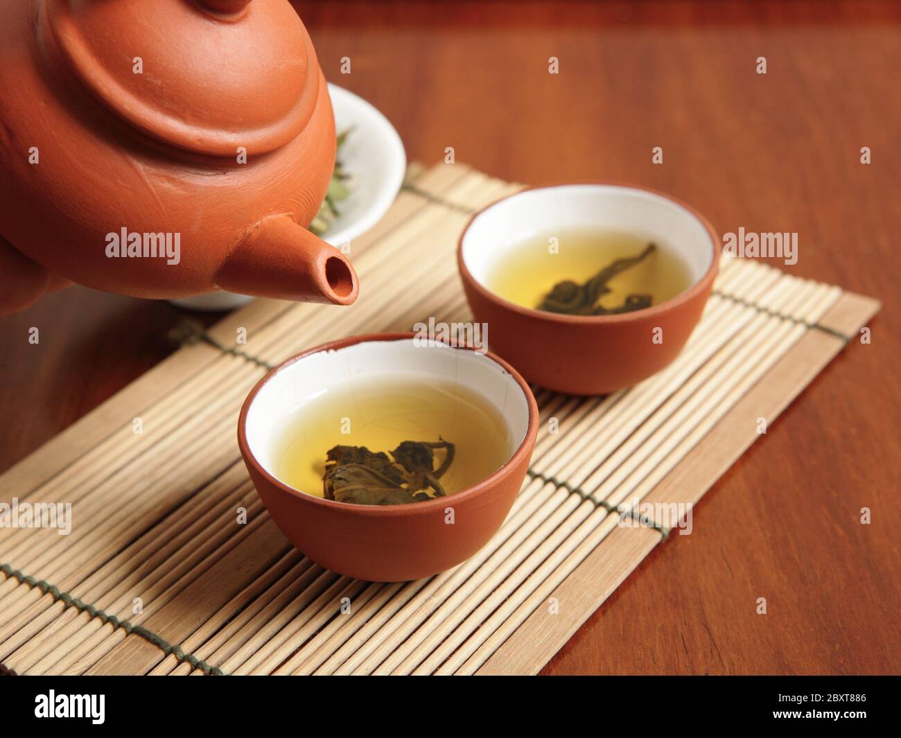 chinesische Teezeit Stockfoto