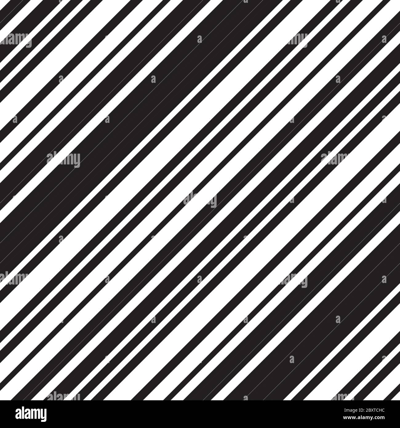 Nahtloses Muster mit schrägen schwarzen Linien Stock Vektor