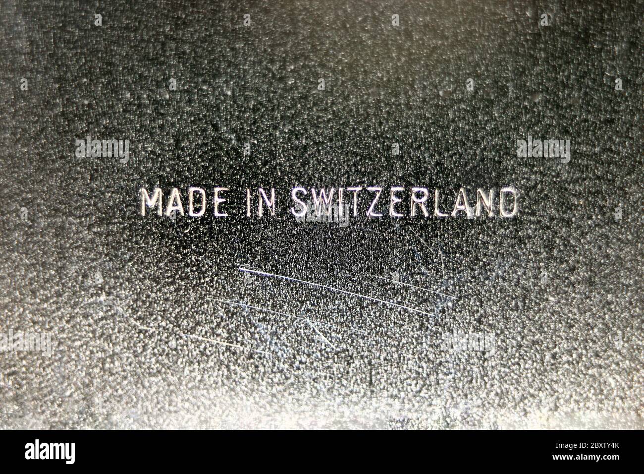 Made In Switzerland Stockfotos und -bilder Kaufen - Alamy