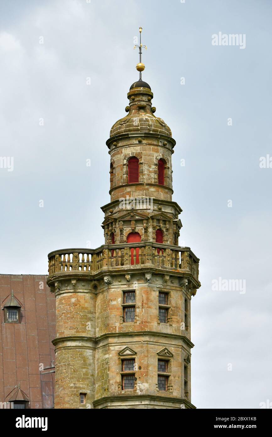 Schloss Kronborg, Schloss Kronborg, Elsinore, Helsingør, Dänemark, Europa, UNESCO-Weltkulturerbe Stockfoto