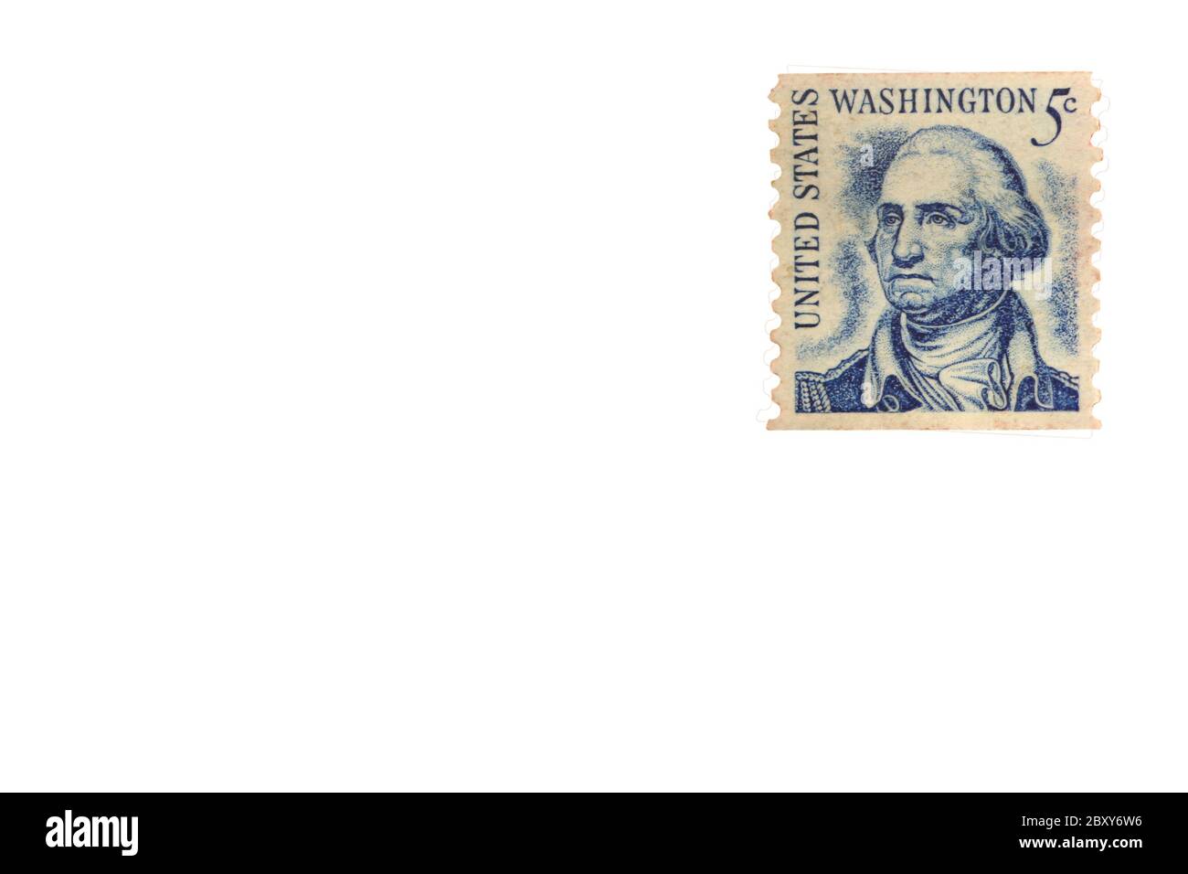 Ein isolierter US Briefmarke Stockfoto