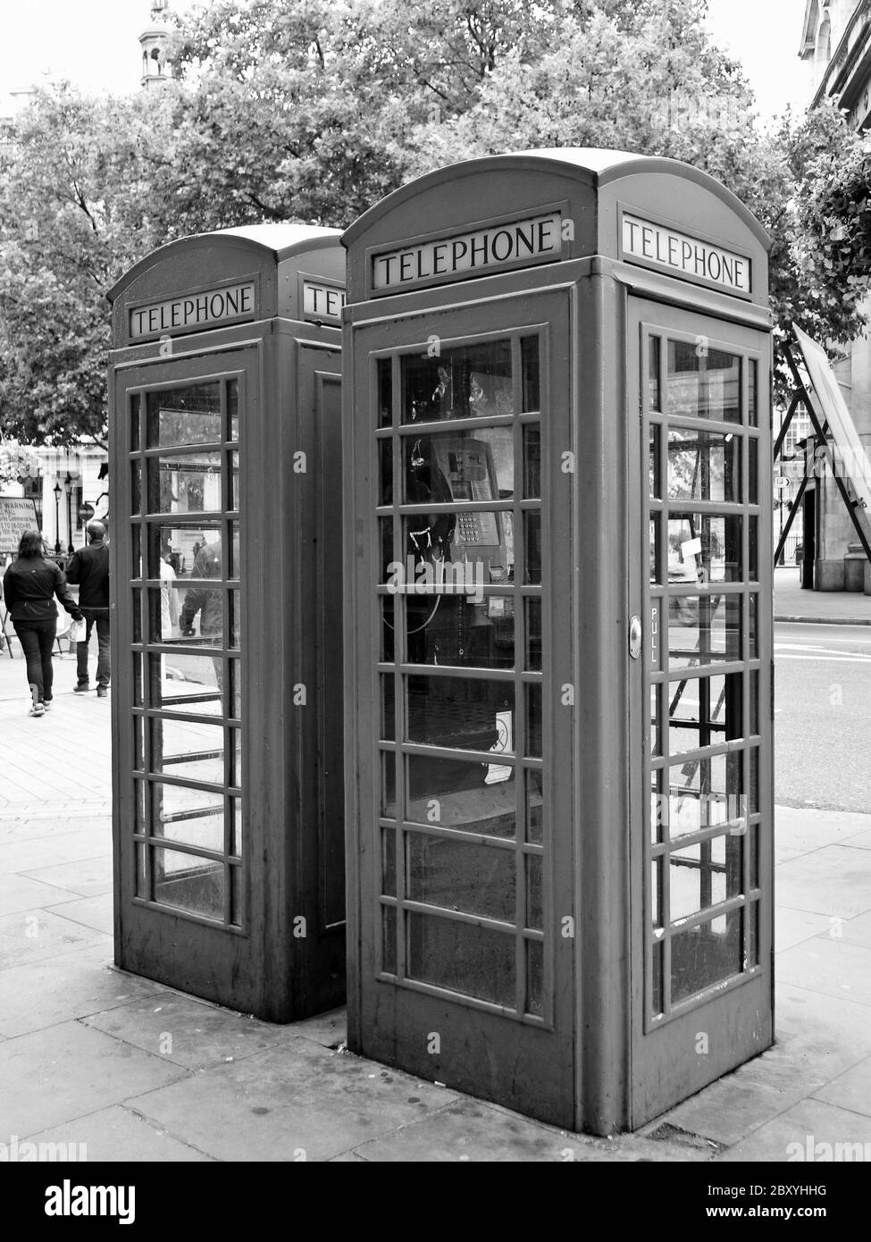 Londoner Telefonzelle Stockfoto