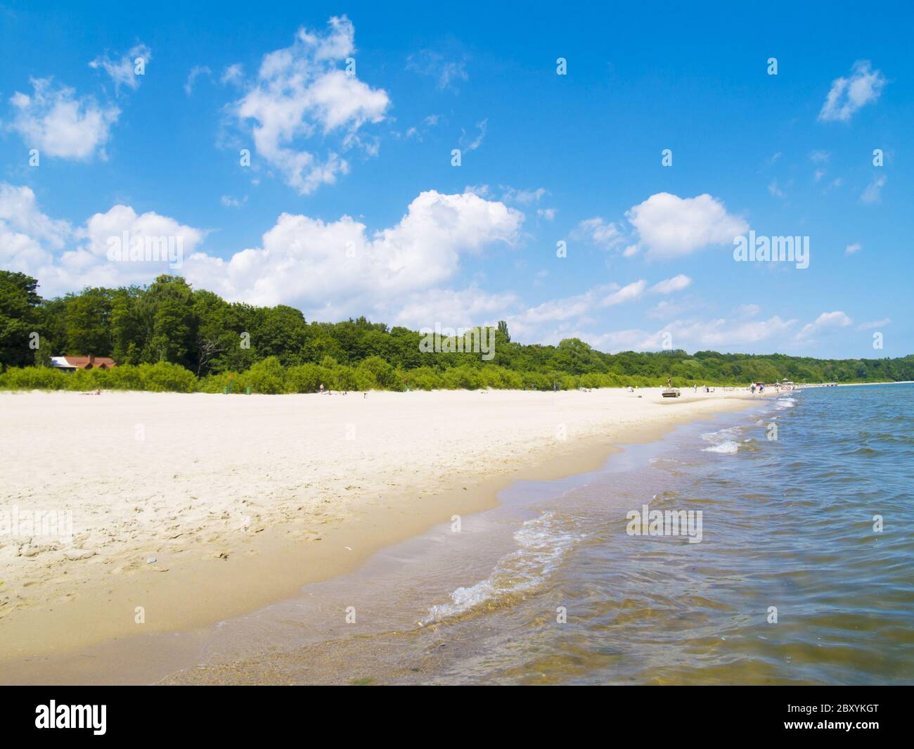 Marine, Sopot, Polen Stockfoto
