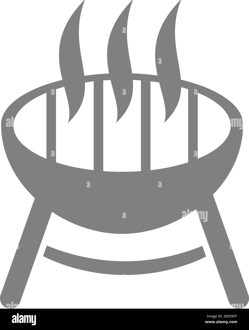 Barbacue-Symbol Stock Vektor