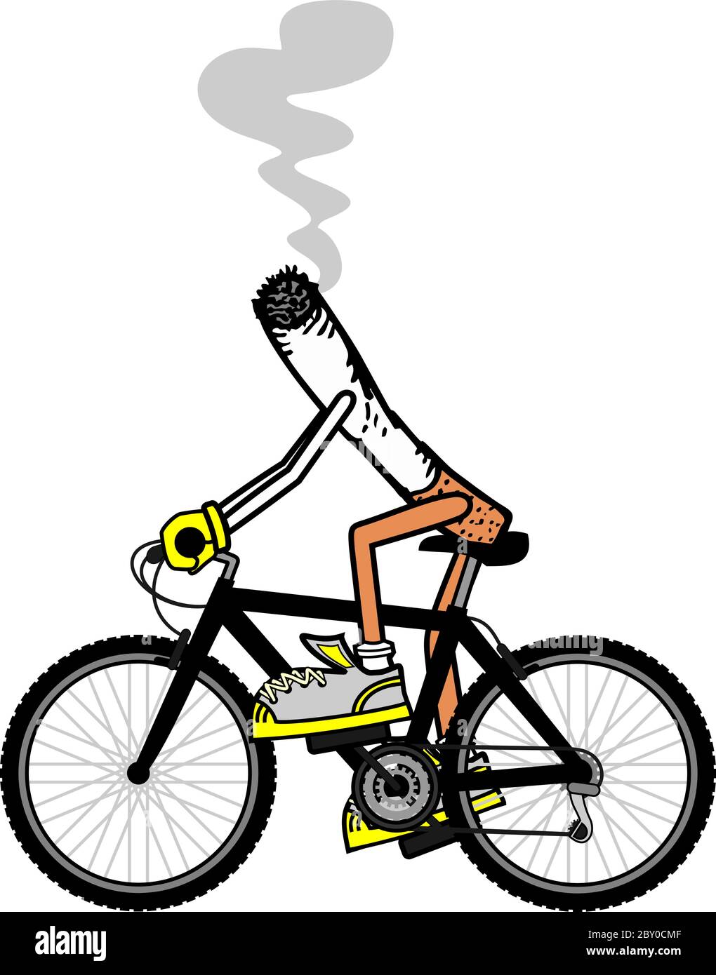 Zigarettensport Stock Vektor