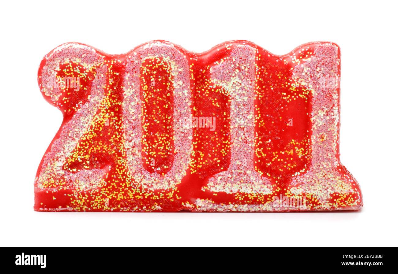 Neujahr-symbol Stockfoto