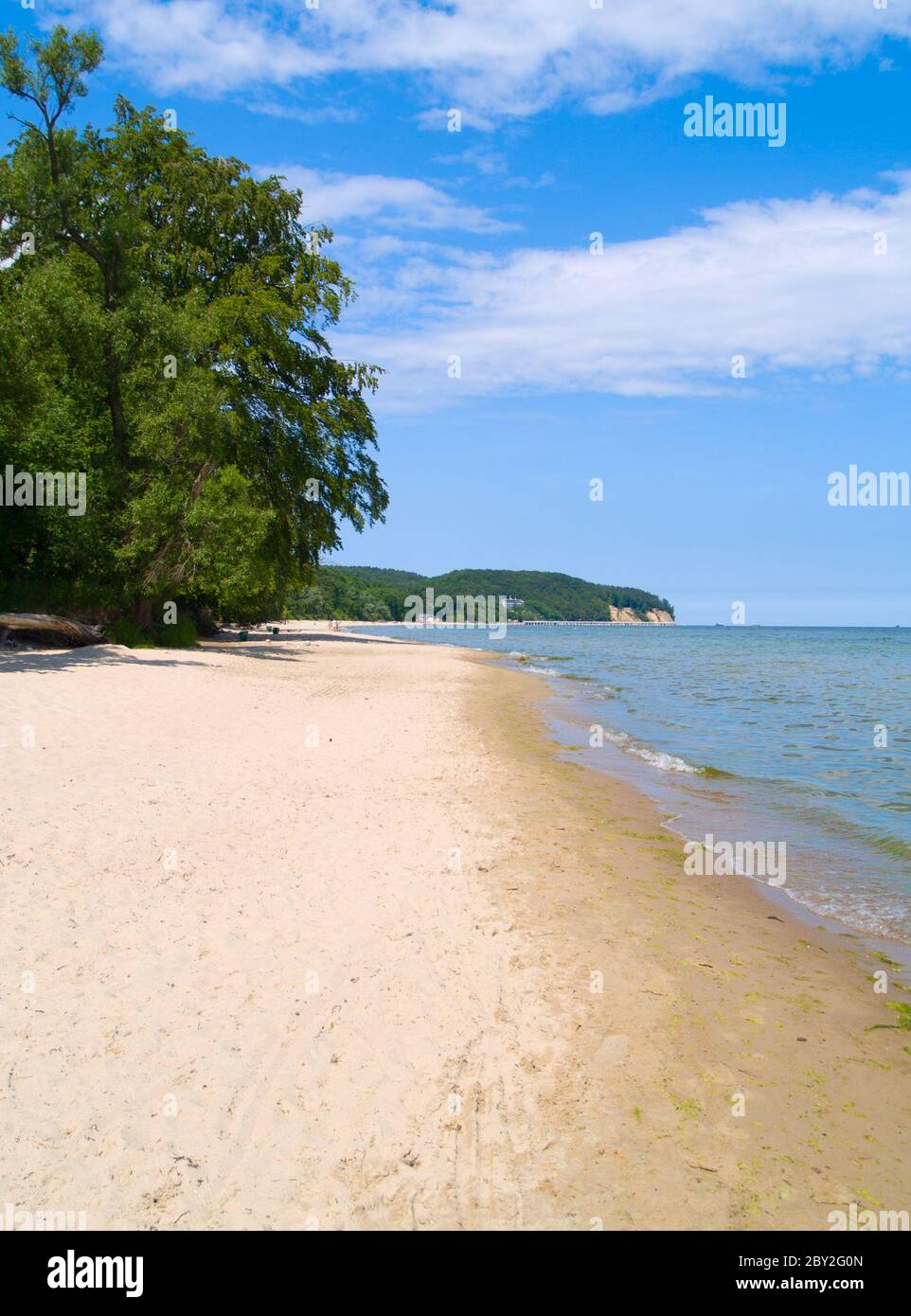 Marine, Sopot, Polen Stockfoto