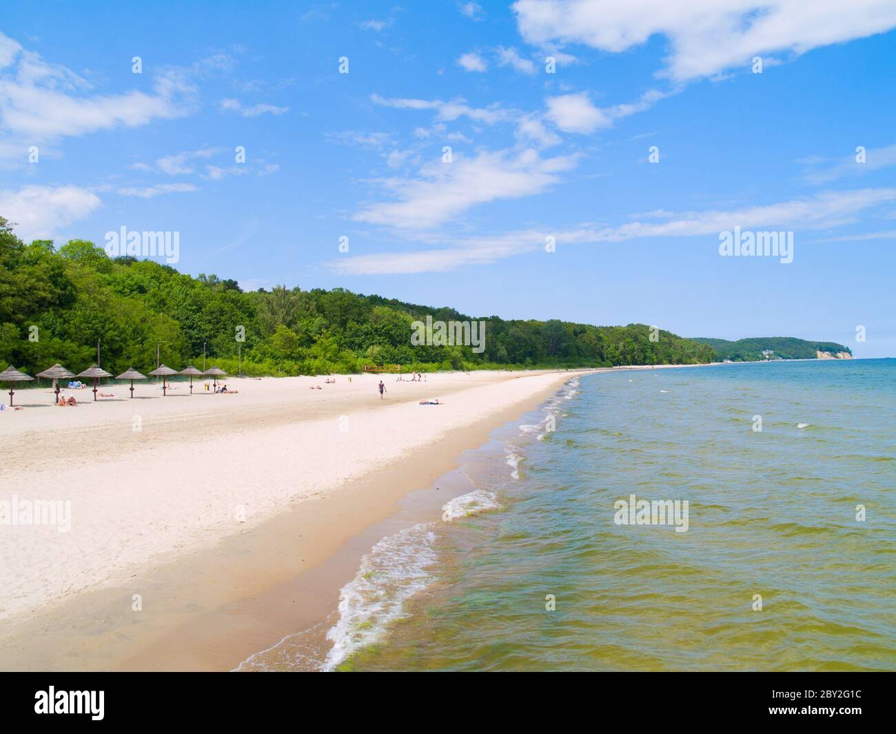 Marine, Sopot, Polen Stockfoto