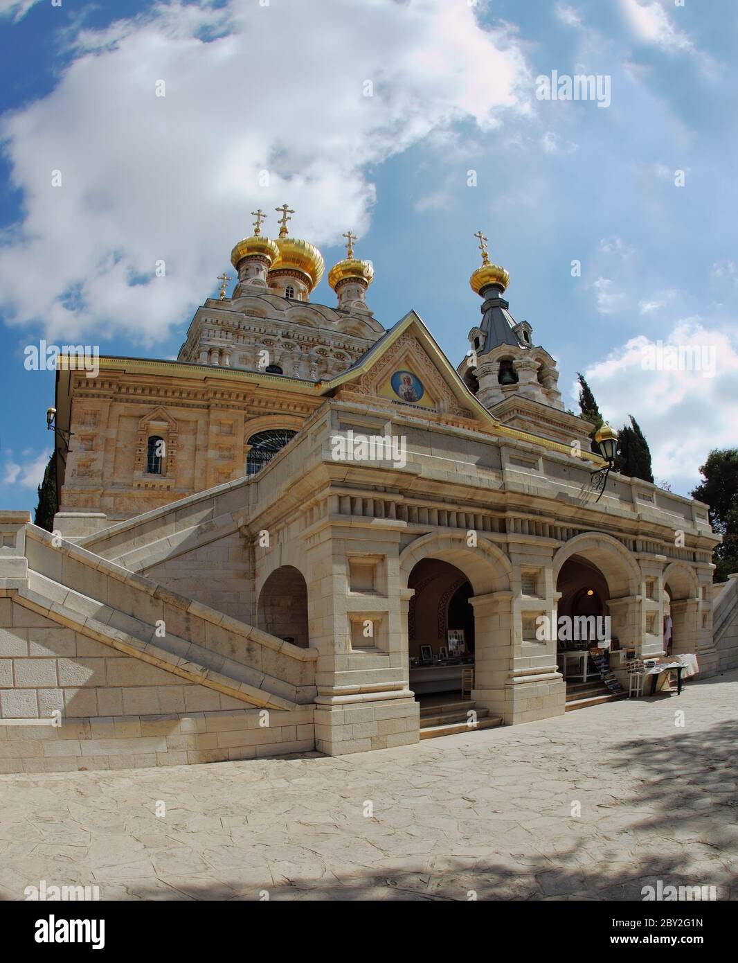 Orthodoxe Kirche von St. Mary Magdalene Stockfoto