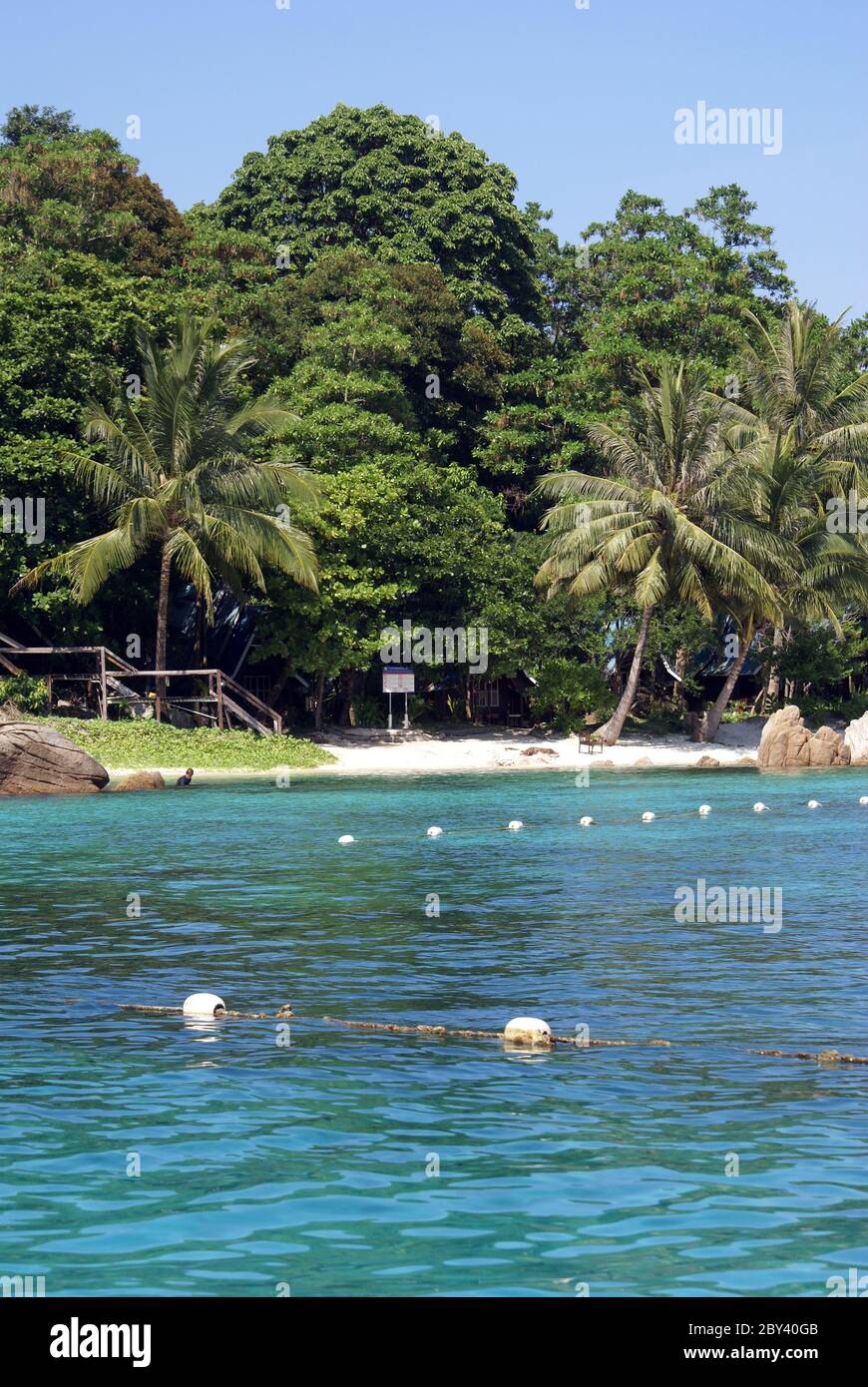 Insel Perhentian Stockfoto