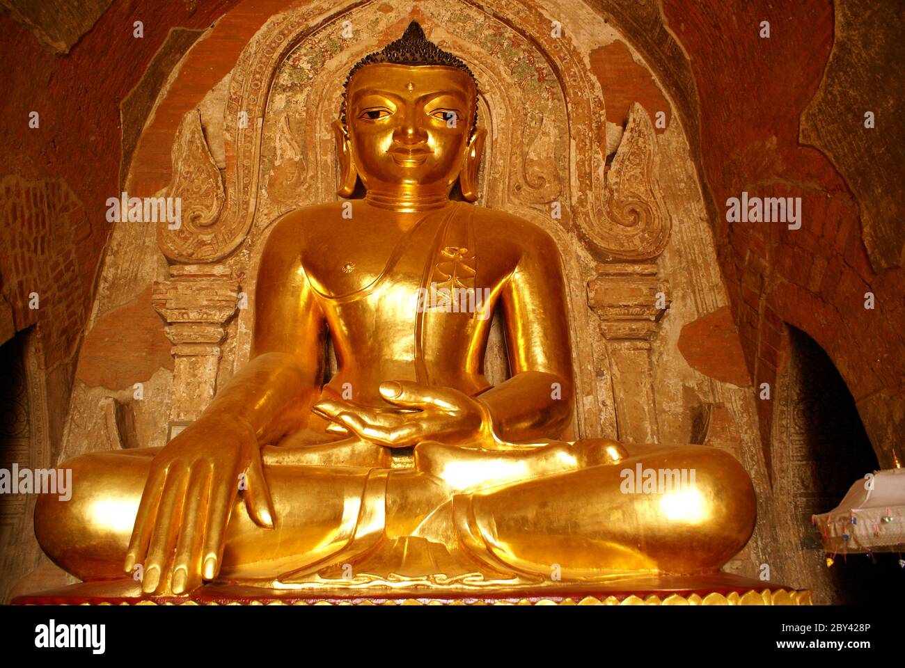 Golden Buddha Stockfoto