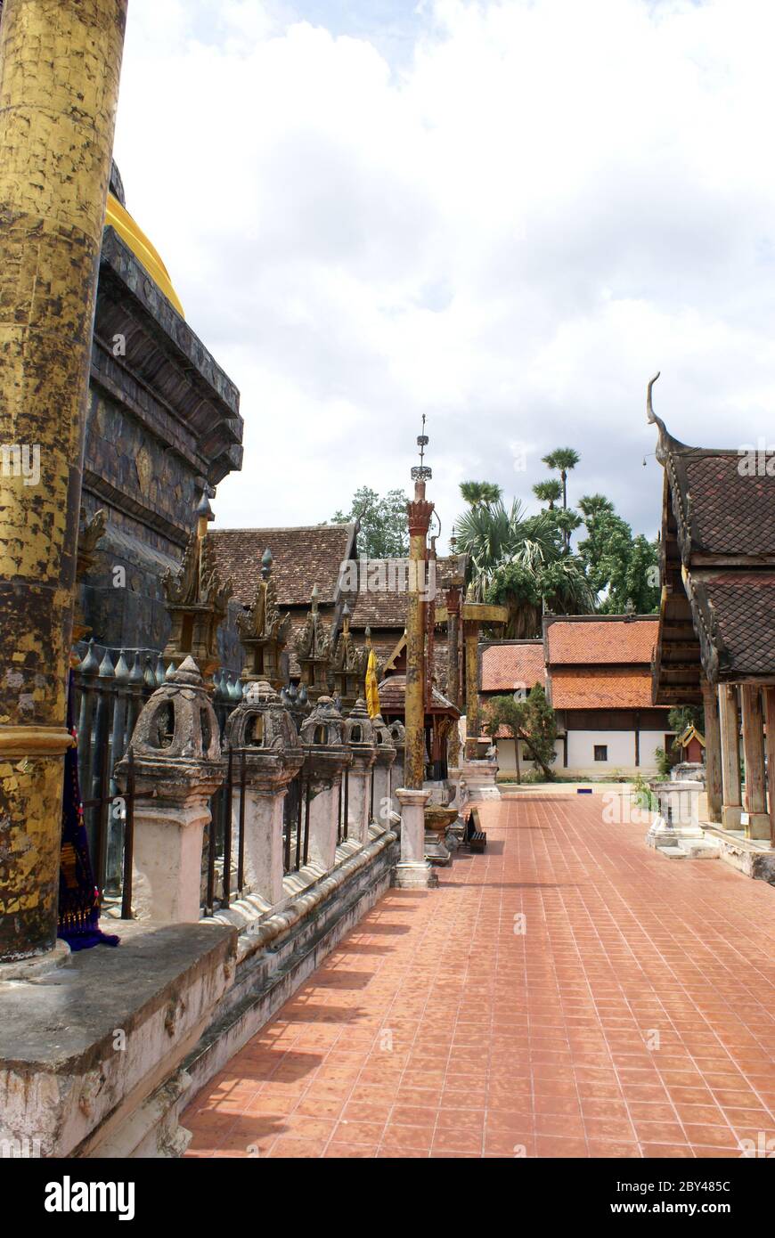 Phra, Dass Lampang Luang Stockfoto