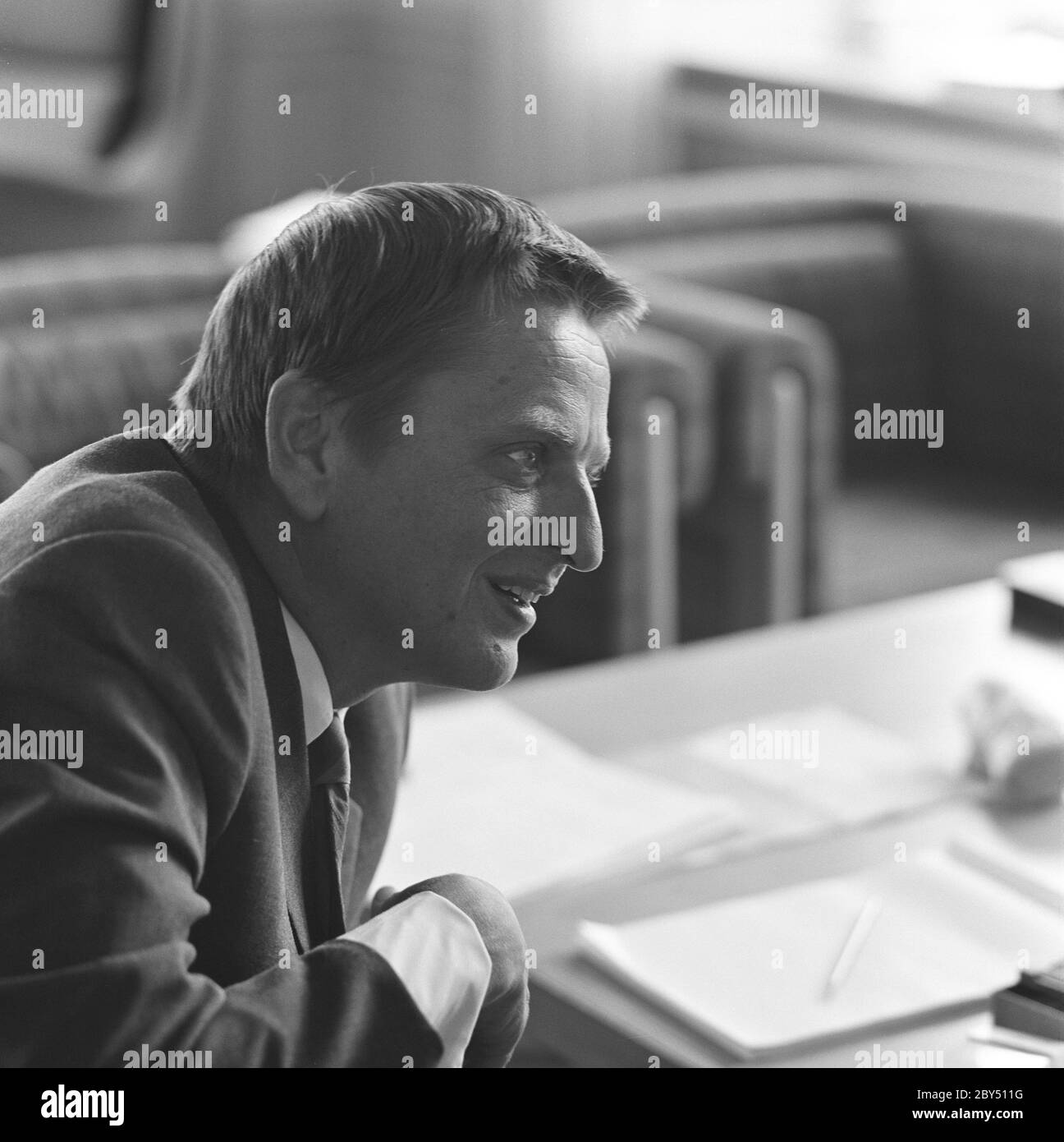 Olof Palme. Schwedischer sozialdemokratischer Politiker und Premierminister. Geboren am 14. oktober 1927. Ermordet am 28. februar 1985. Hier abgebildet 1972. Kristoffersson Ref. EA113-10 Stockfoto