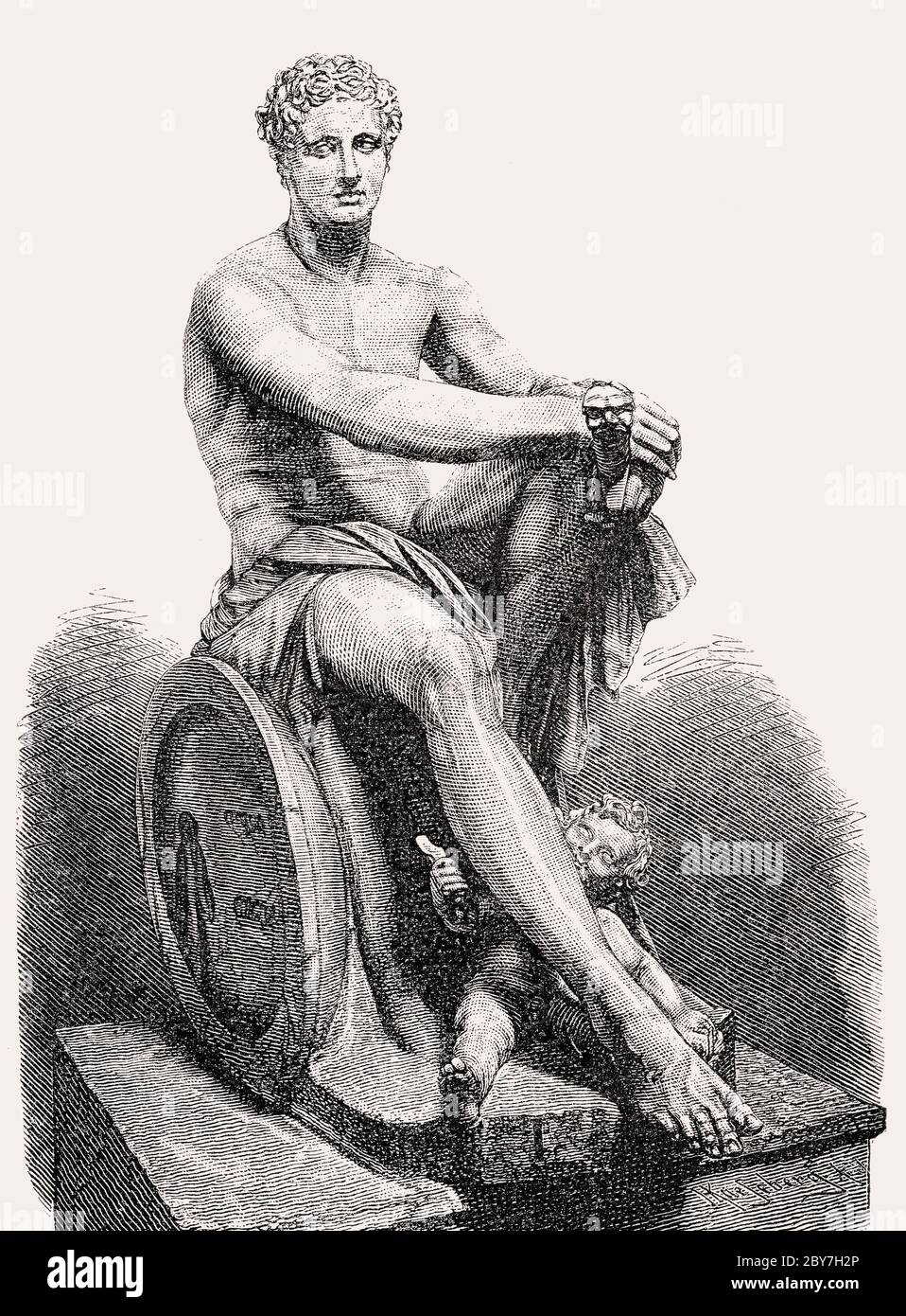 Nero oder Nero Claudius Caesar Augustus Germanicus, 37-68, Römischer Kaiser von 54 bis 68 Stockfoto