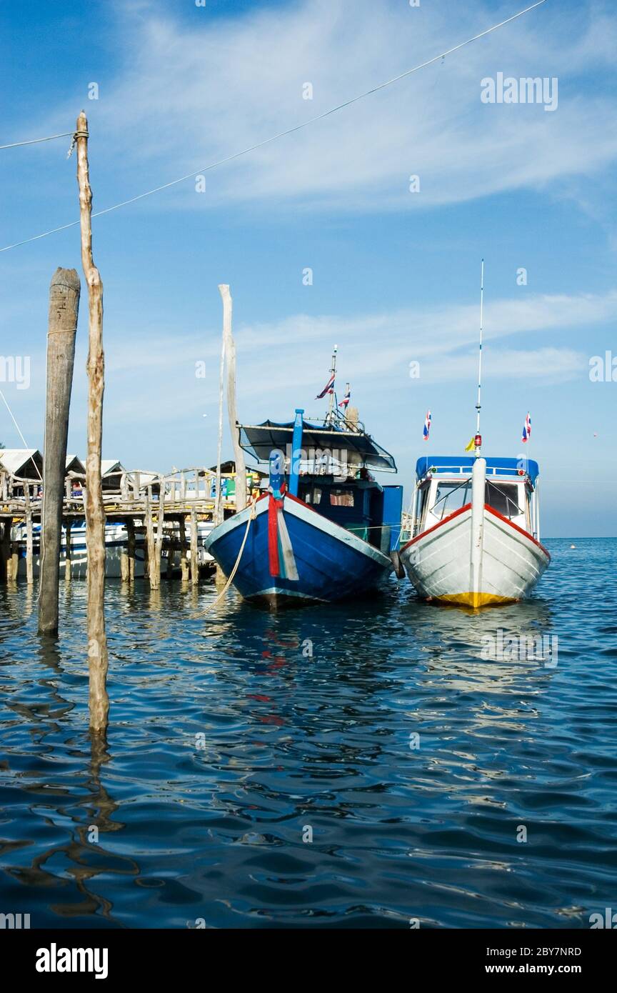 Fischerboote Stockfoto