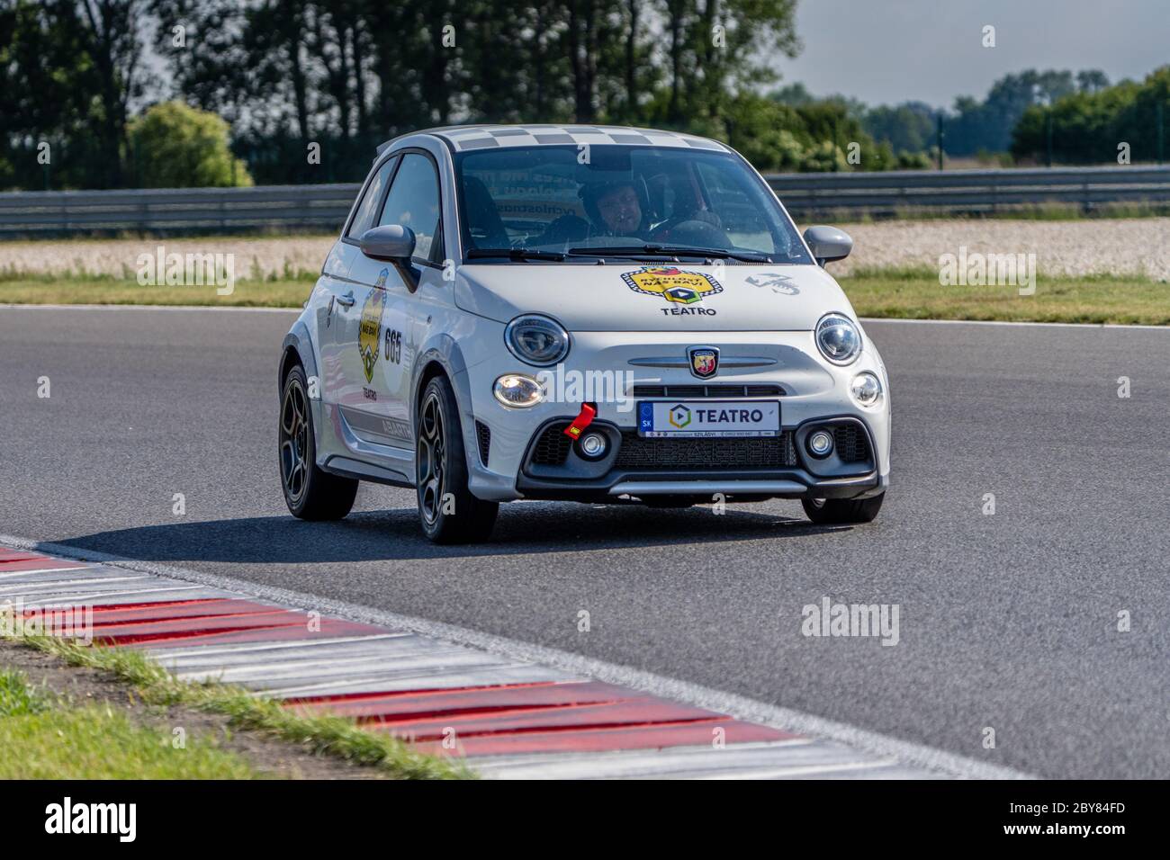 Abarth 500 Cup Slowakei 2020 Mai Stockfoto