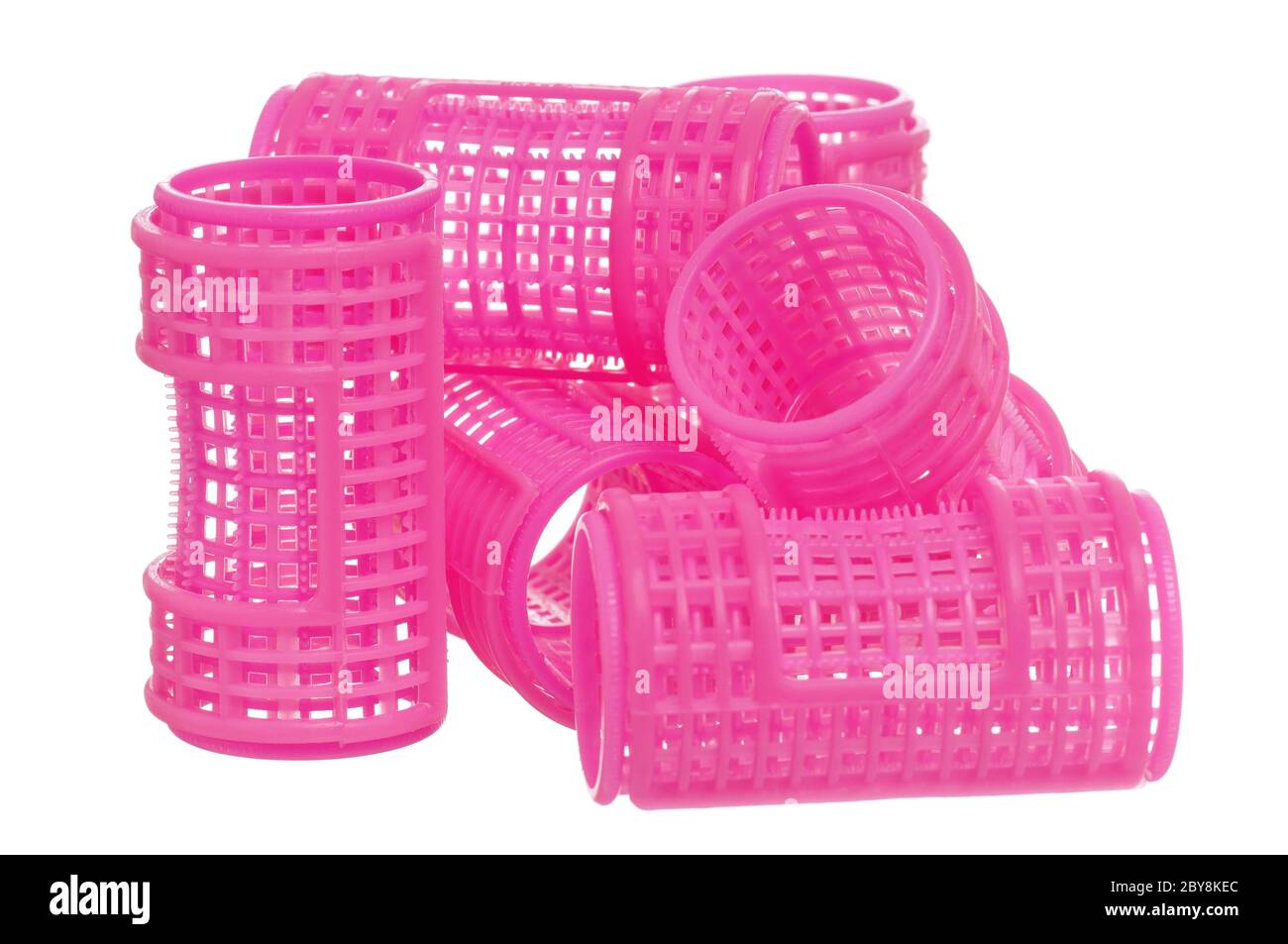 Lockenwickler Stockfoto