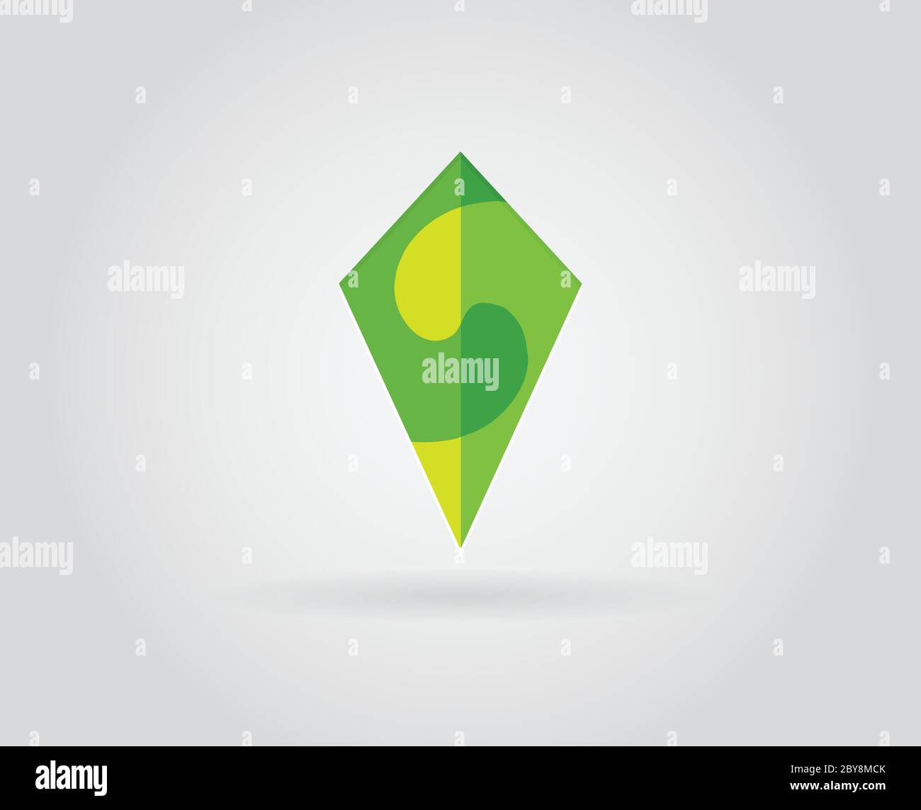 Logo Icon Design Template Elemente in Vektorbuchstaben Stock Vektor