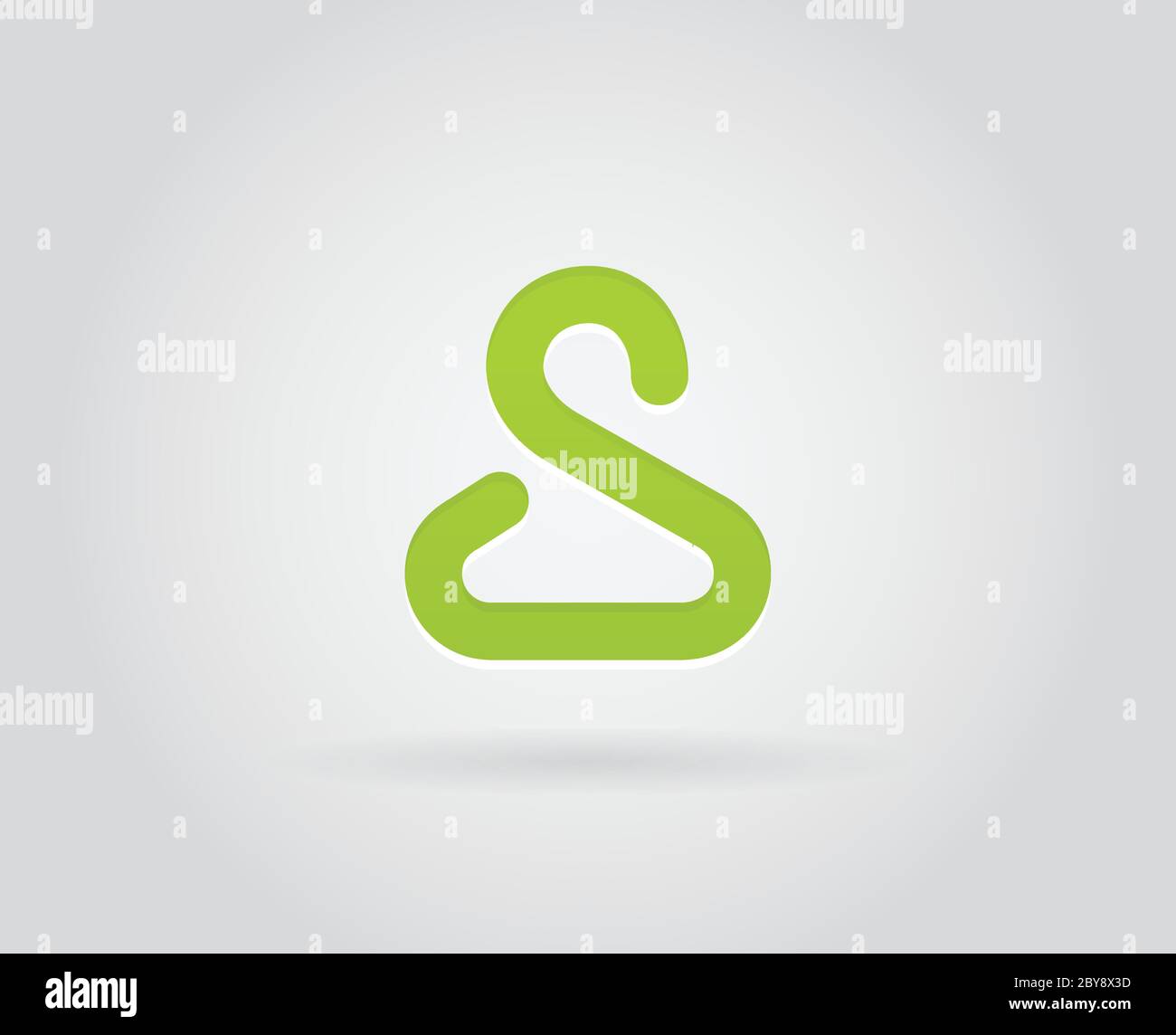 Logo Icon Design Template Elemente in Vektorbuchstaben Stock Vektor