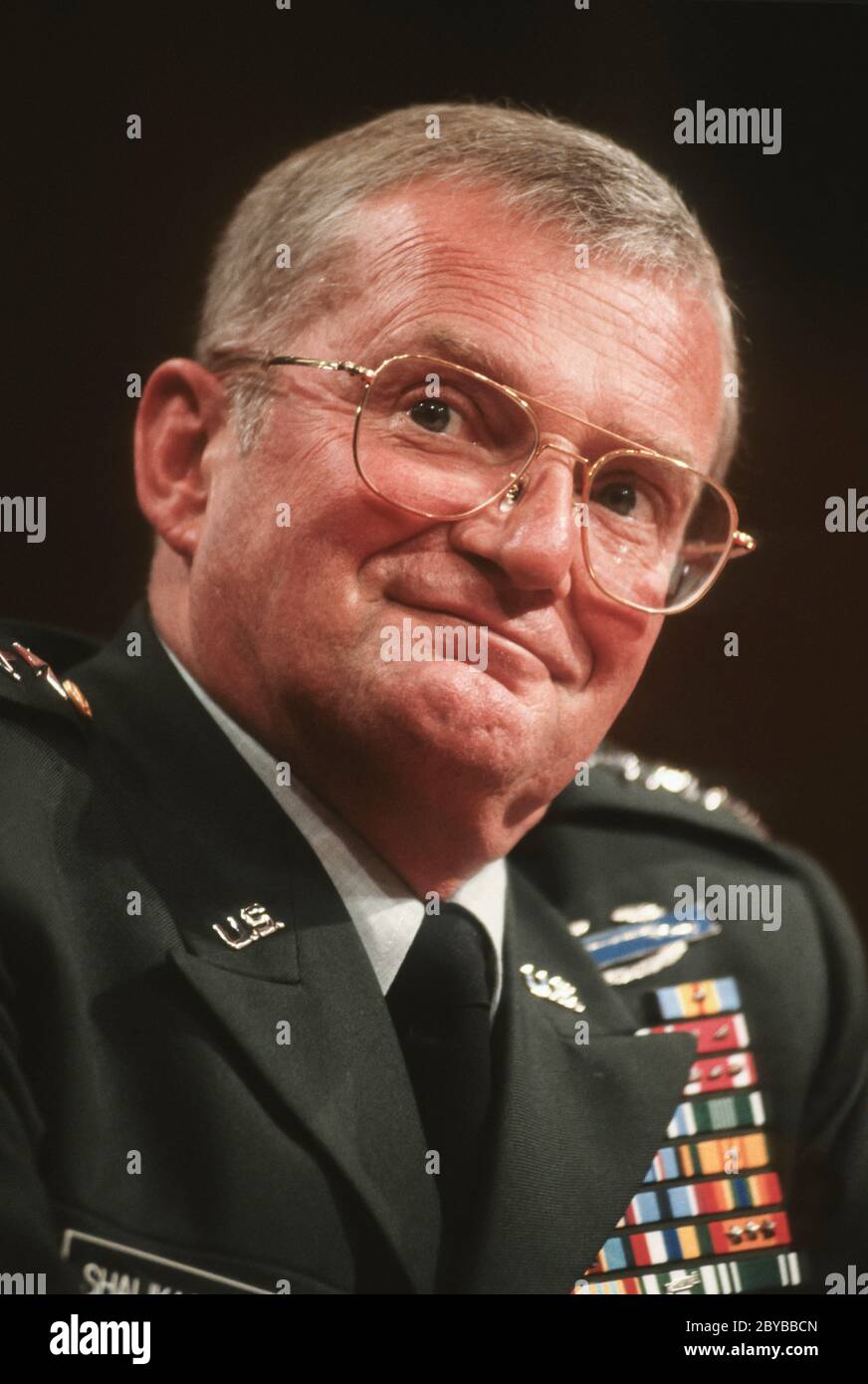 WASHINGTON, DC, USA, 22. SEPTEMBER 1993 - US-Armee General John Shalikaschwili, Vorsitzender, Joint Chiefs of Staff. Stockfoto