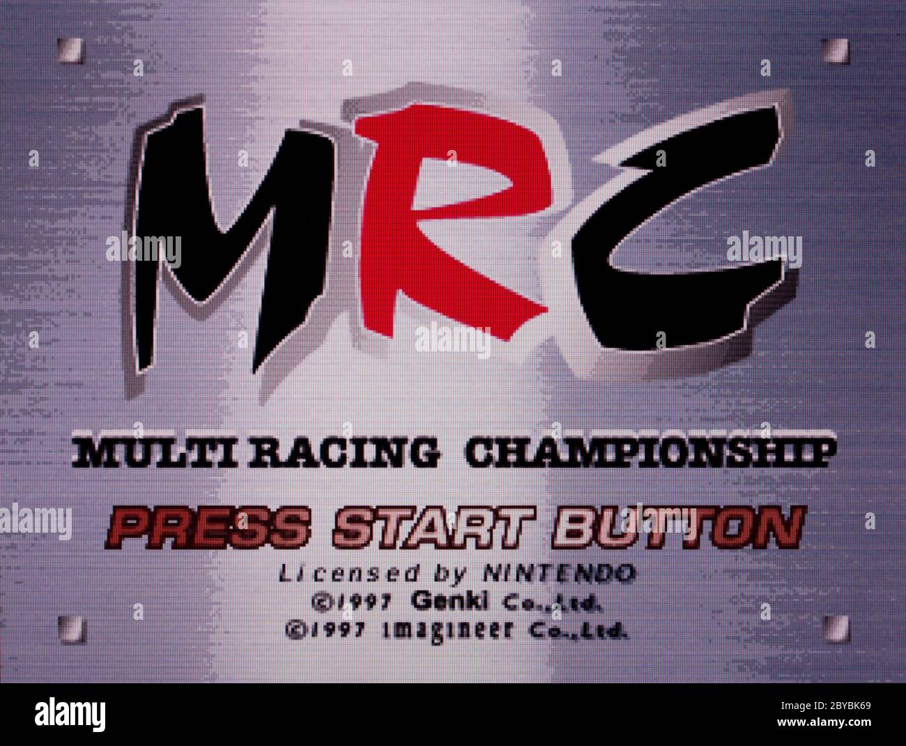 MRC Multi Racing Championship - Nintendo 64 Videospiel - nur für redaktionelle Verwendung Stockfoto