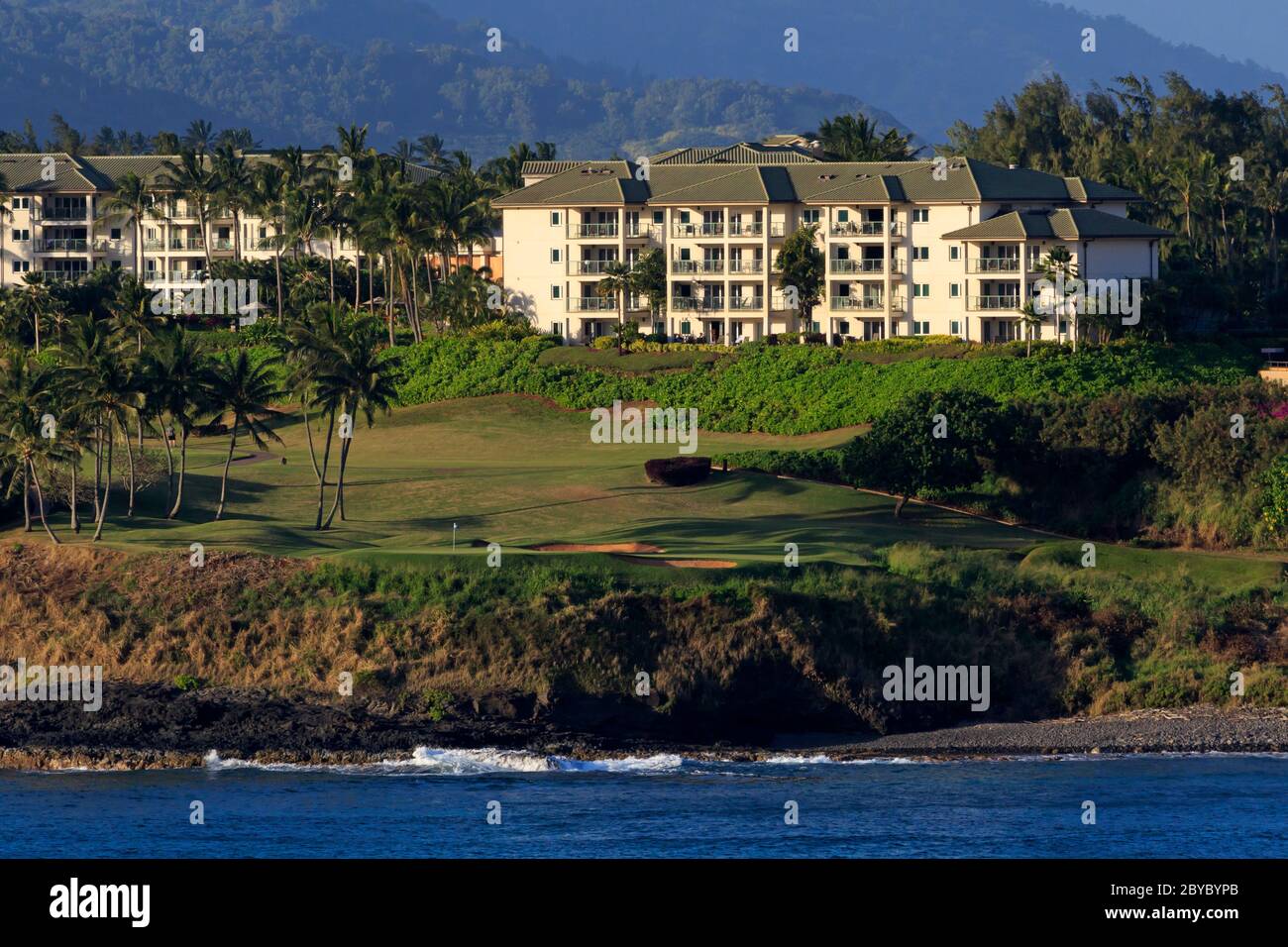 Marriott Resort & Kauai Lagoons Golf, Lihue, Kauai Insel, Hawai'i, USA Stockfoto