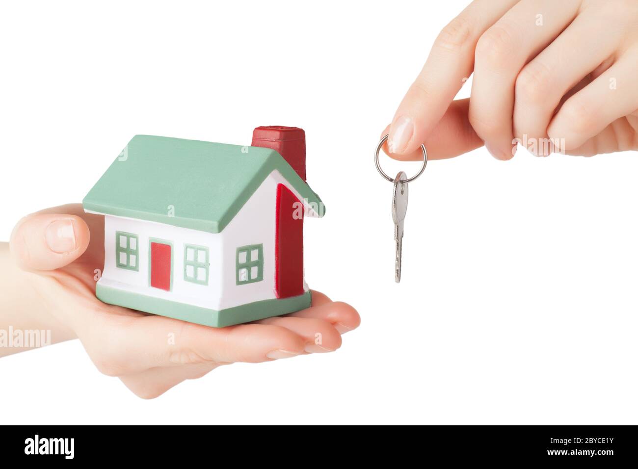 Hausverkauf Stockfoto