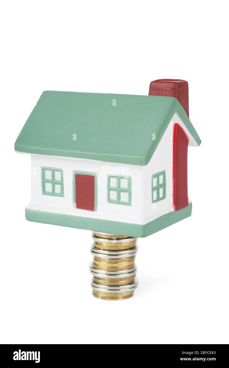 Hausverkauf Stockfoto