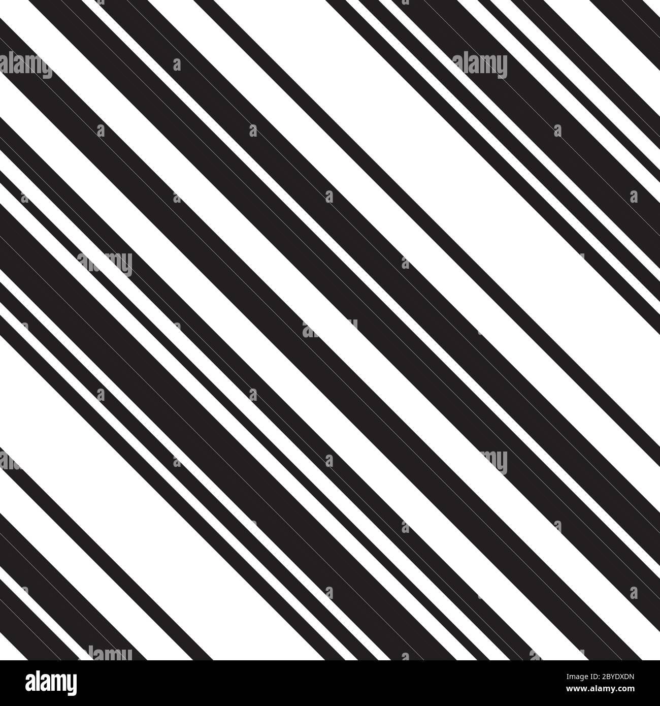 Nahtloses Muster mit schrägen schwarzen Linien Stock Vektor
