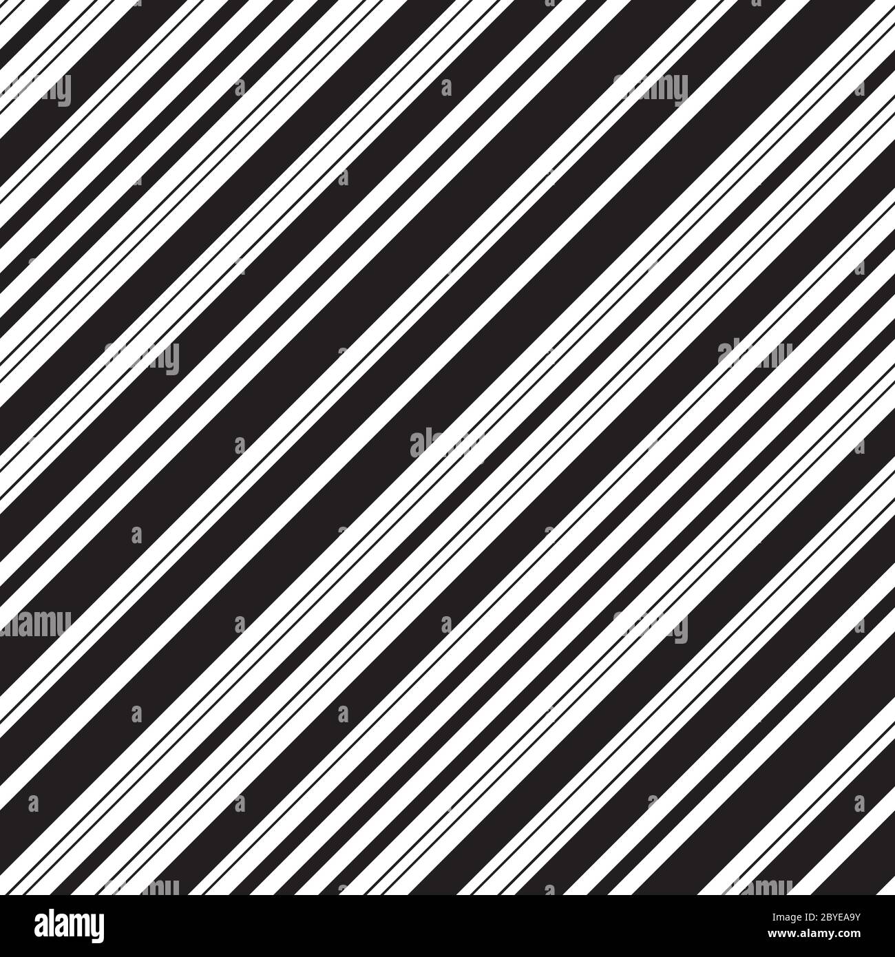 Nahtloses Muster mit schrägen schwarzen Linien Stock Vektor