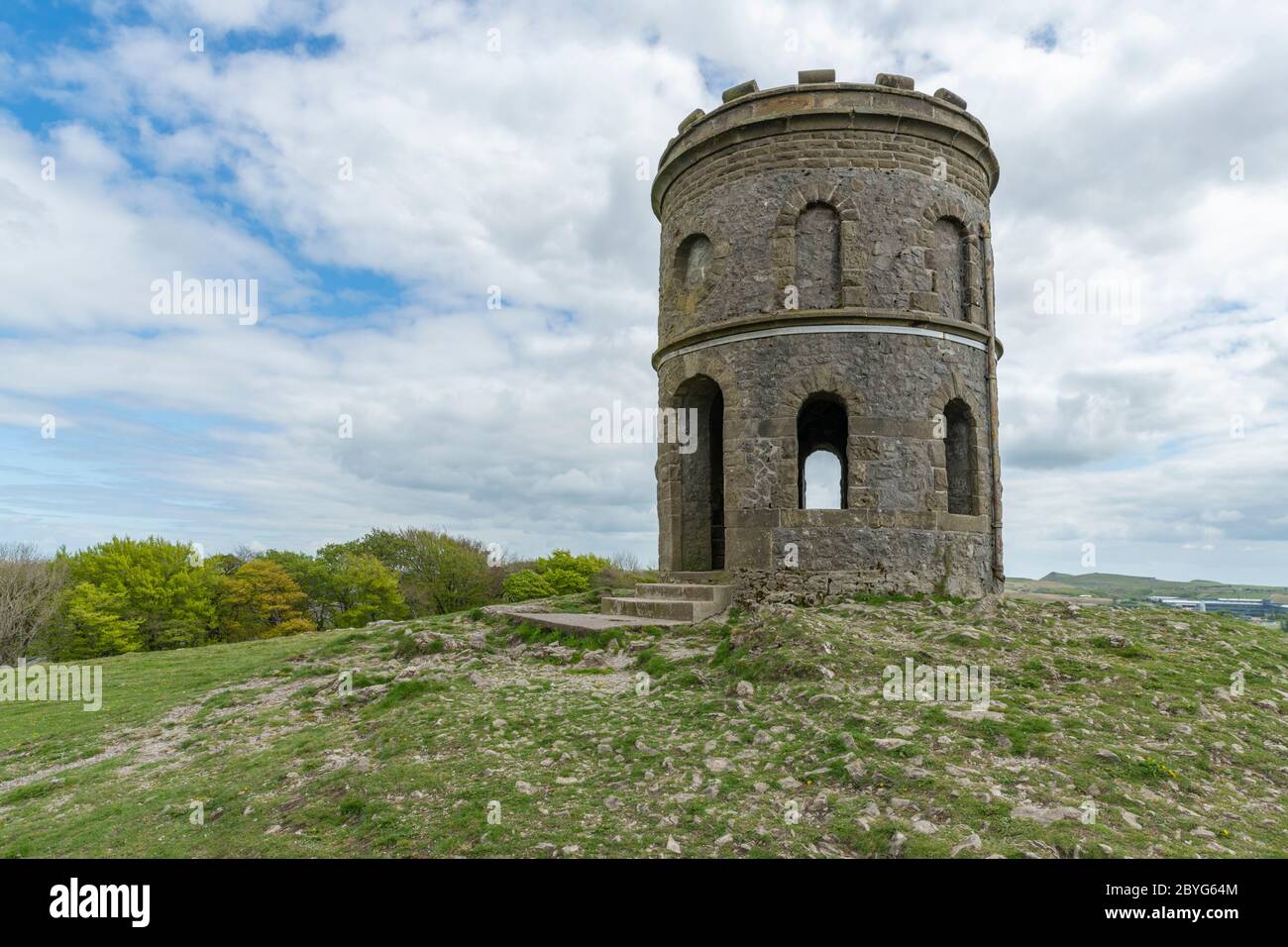 Solomon's Temple in der Nähe von Buxton im Peak District, Derbyshire Stockfoto