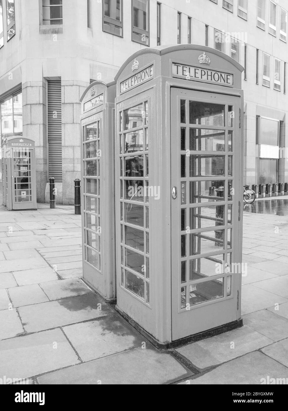 Londoner Telefonzelle Stockfoto