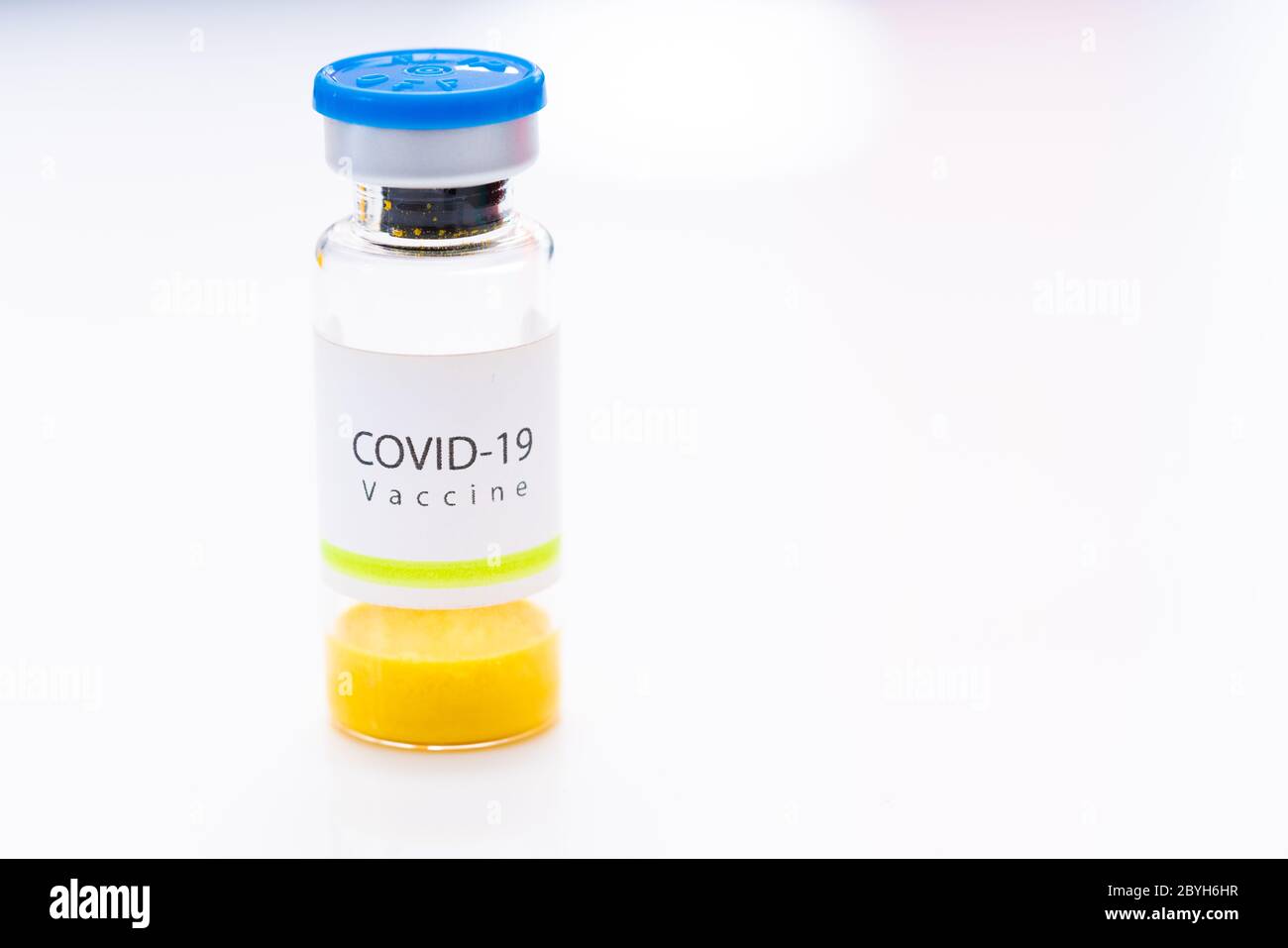 Coronavirus-Impfstoff. Zur Prävention, Immunisierung und Behandlung von Corona-Virus-Infektion neuartige Coronavirus-Krankheit 2019, COVID- 19, nCoV 2019 Stockfoto